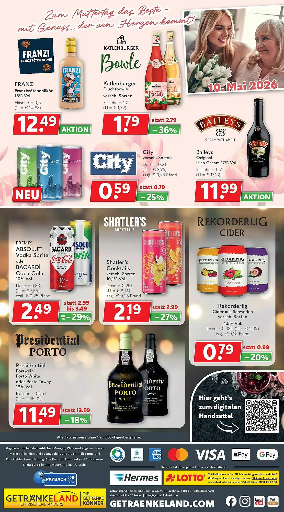 Getränkeland Prospekt von 26. April bis 9. Mai 2026 - Prospekt seite 8