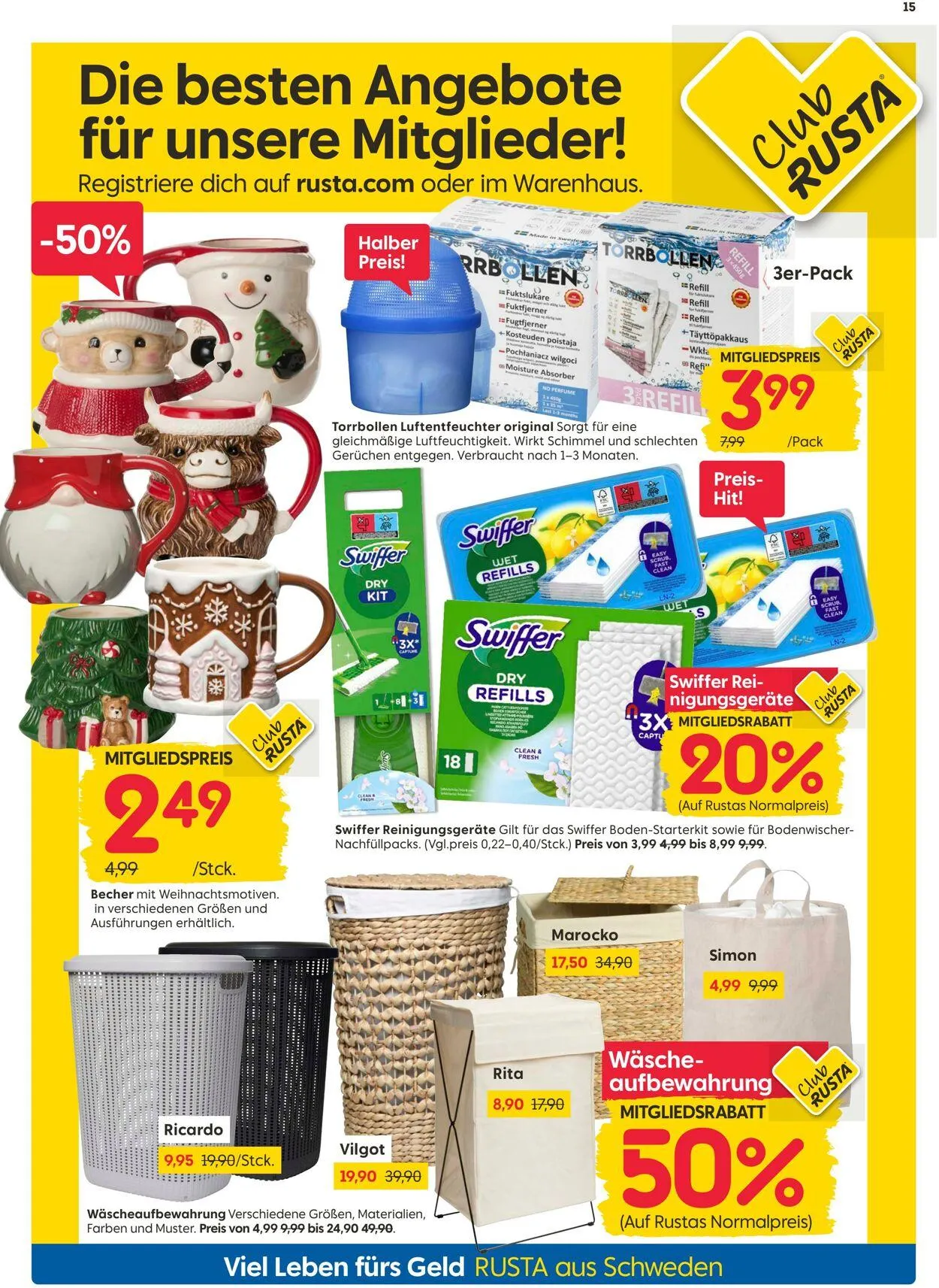 Rusta von 13. Oktober bis 27. Oktober 2025 - Prospekt seite 15