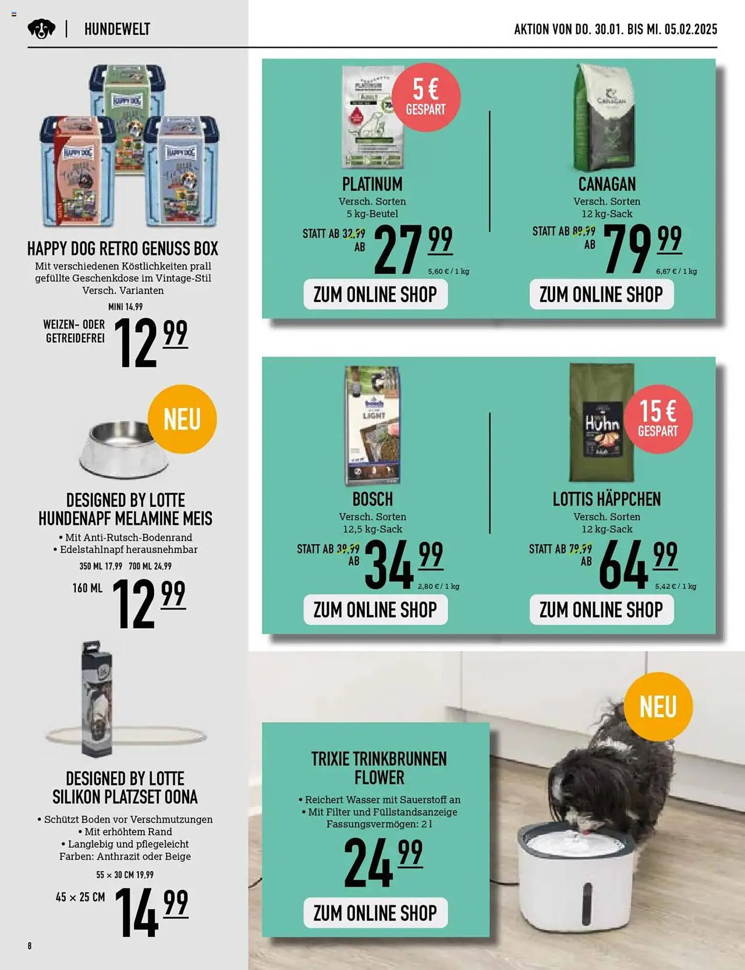 Kölle Zoo Prospekt von 30. Januar bis 5. Februar 2025 - Prospekt seite 8