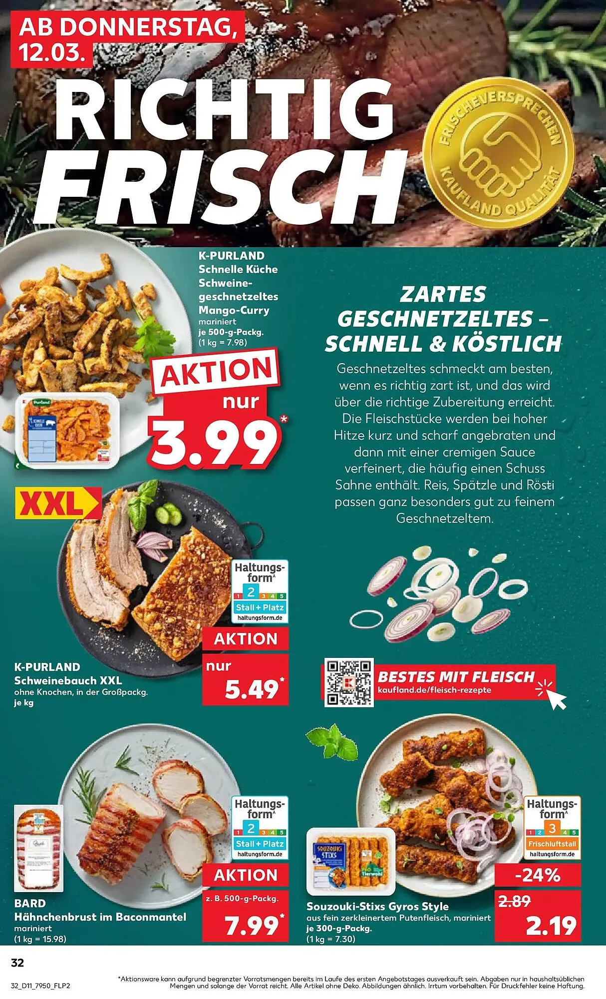 Kaufland Prospekt von 8. März bis 11. März 2026 - Prospekt seite 44