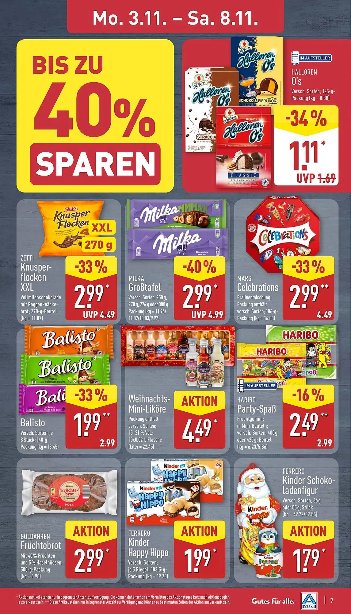 Aldi Nord Prospekt von 3. November bis 8. November 2025 - Prospekt seite 7