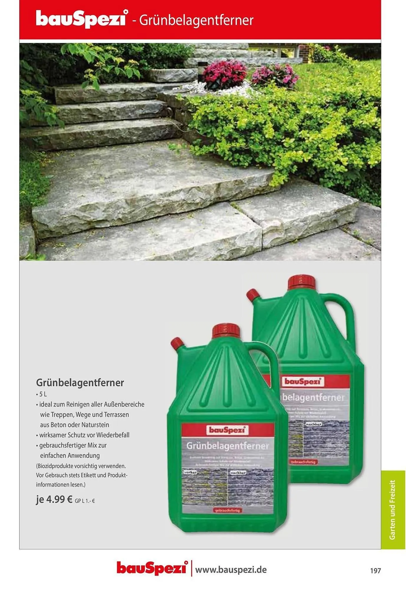 BauSpezi Prospekt von 15. April bis 31. Dezember 2026 - Prospekt seite 199