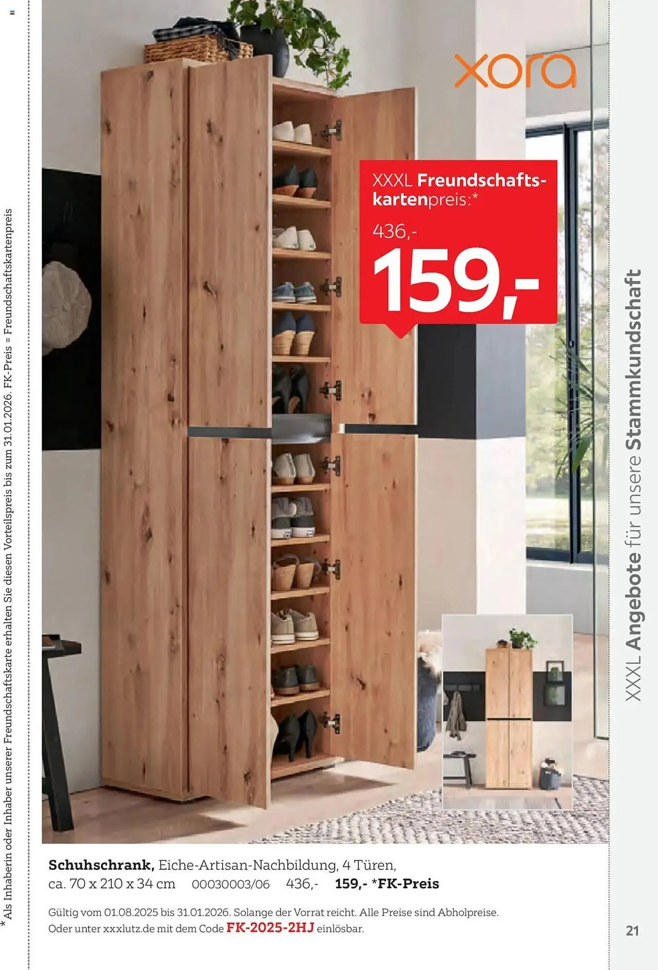 XXXLutz Prospekt von 1. August bis 31. Januar 2026 - Prospekt seite 21