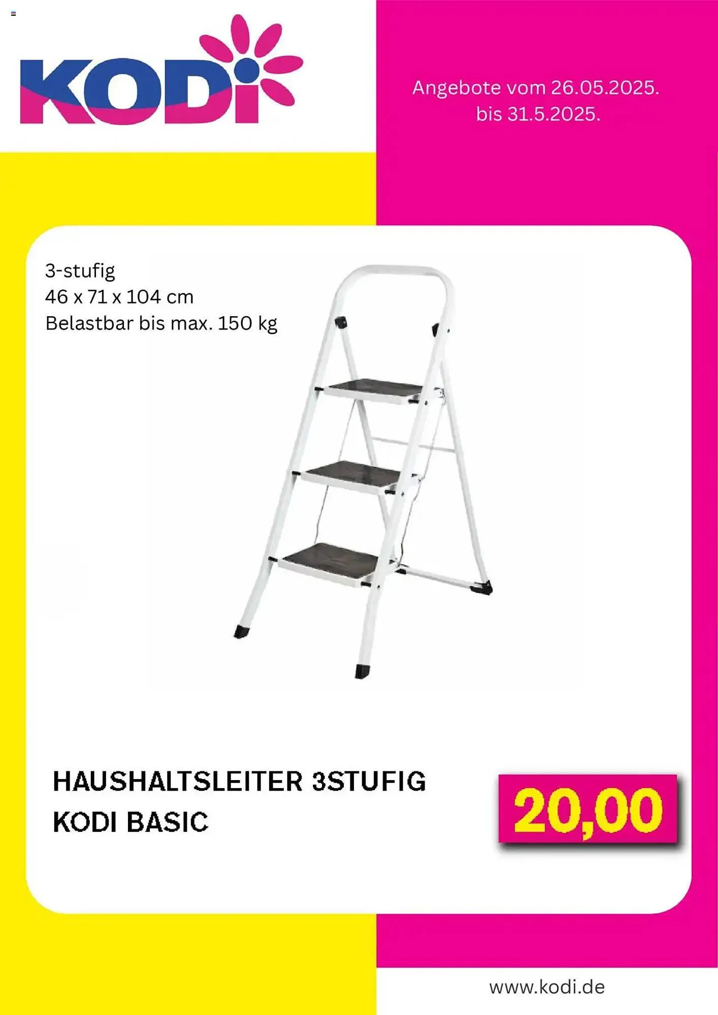 KODi Prospekt von 26. Mai bis 31. Mai 2025 - Prospekt seite 3