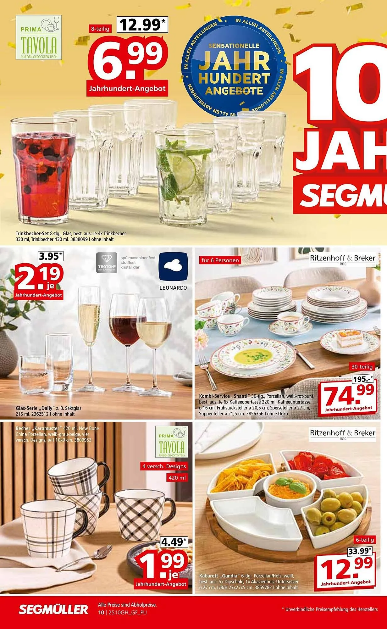 Segmüller Prospekt von 11. Oktober bis 1. November 2025 - Prospekt seite 20