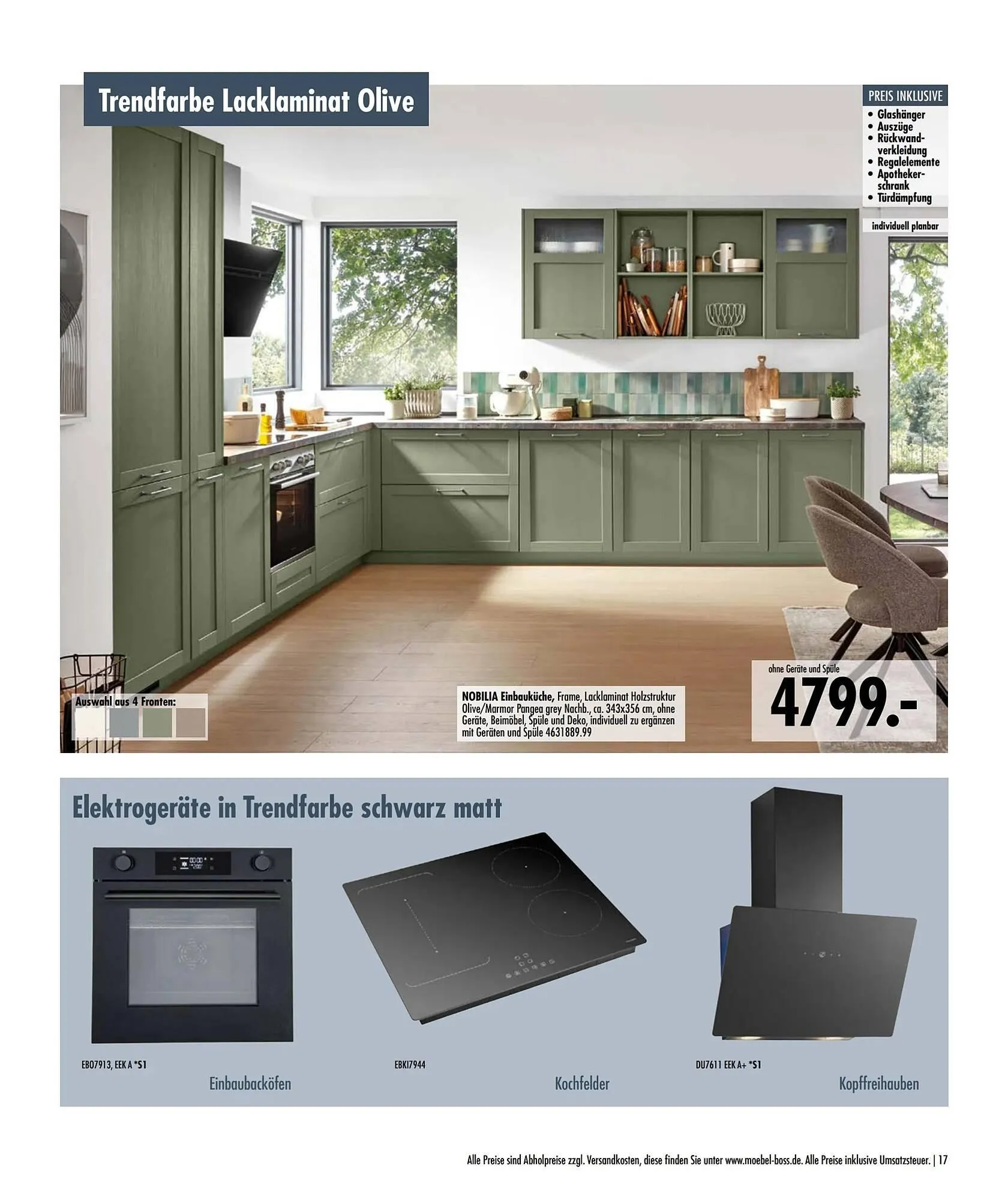 Möbel Boss Prospekt von 21. April bis 30. November 2026 - Prospekt seite 17