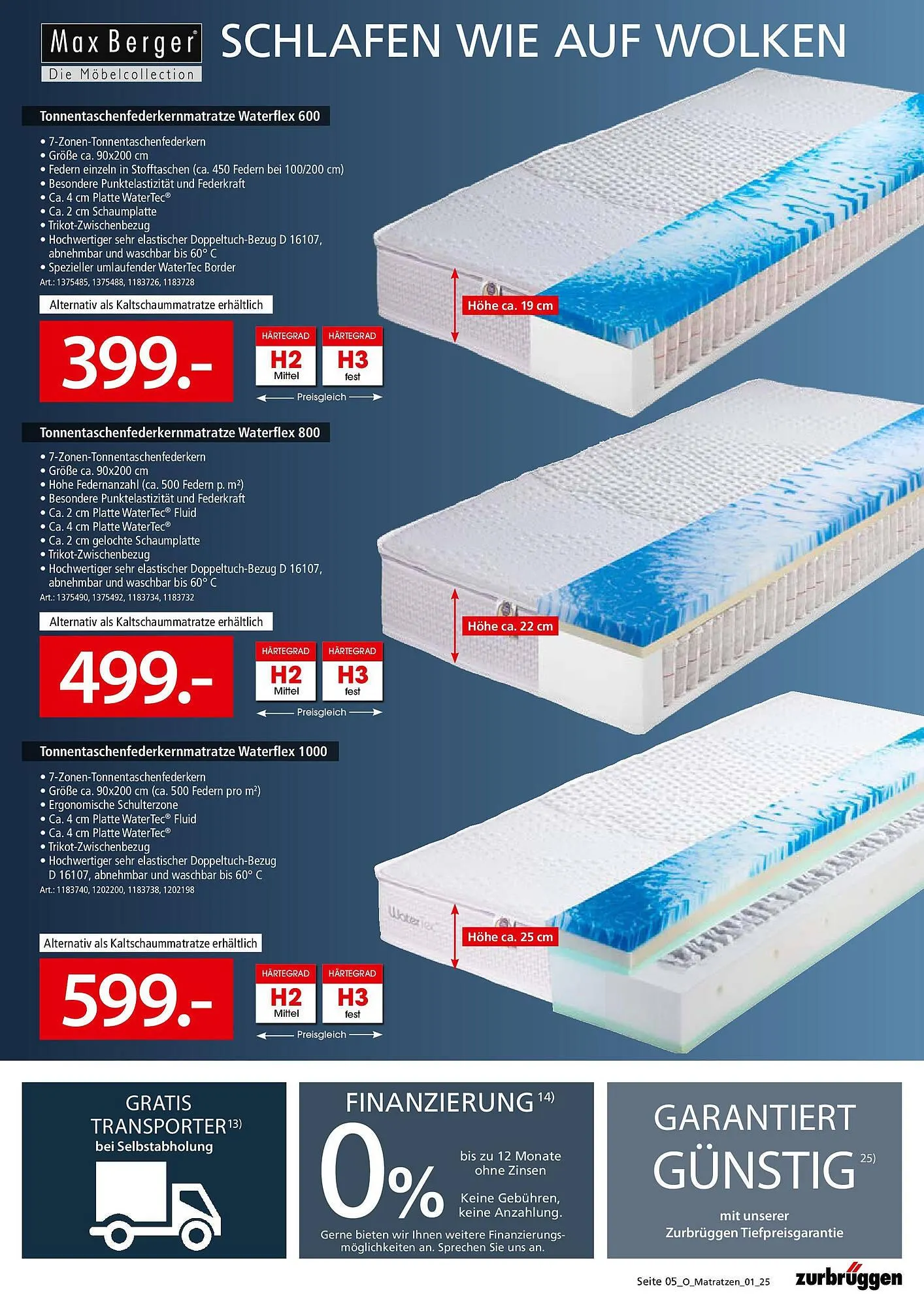 Zurbrüggen Prospekt von 2. Juni bis 30. Juni 2025 - Prospekt seite 5