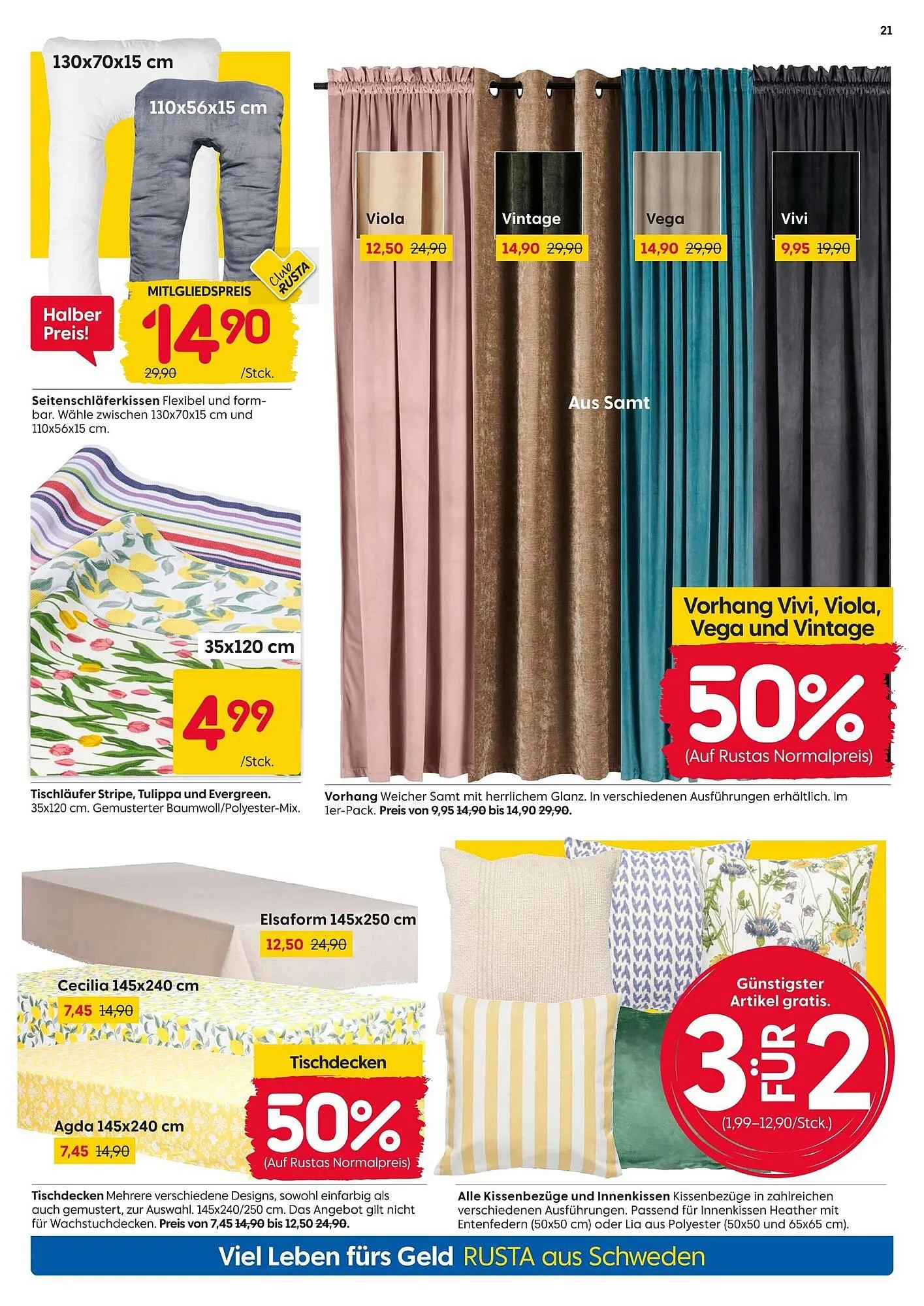 Rusta Prospekt von 10. Mai bis 17. Mai 2025 - Prospekt seite 21