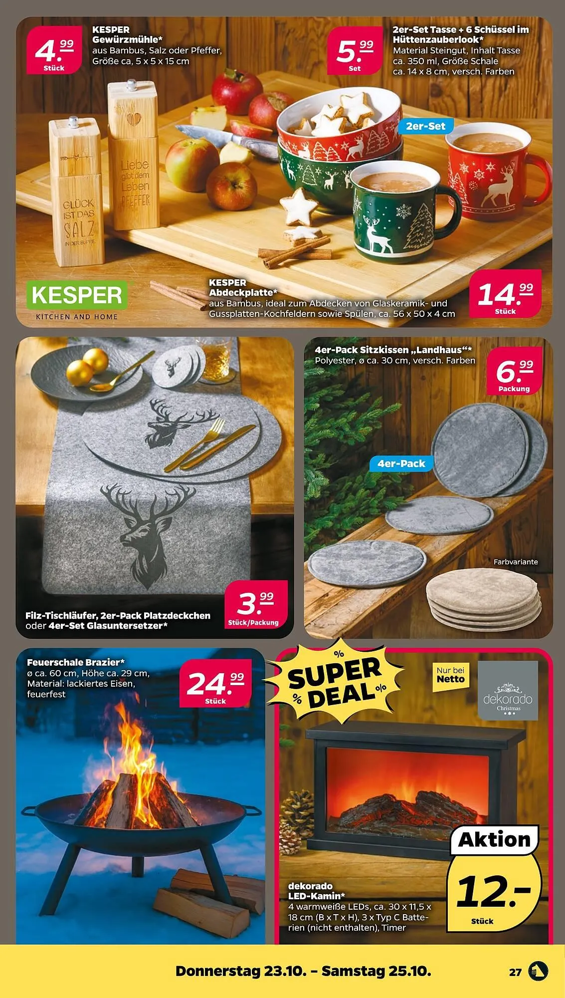 NETTO Prospekt von 20. Oktober bis 25. Oktober 2025 - Prospekt seite 29