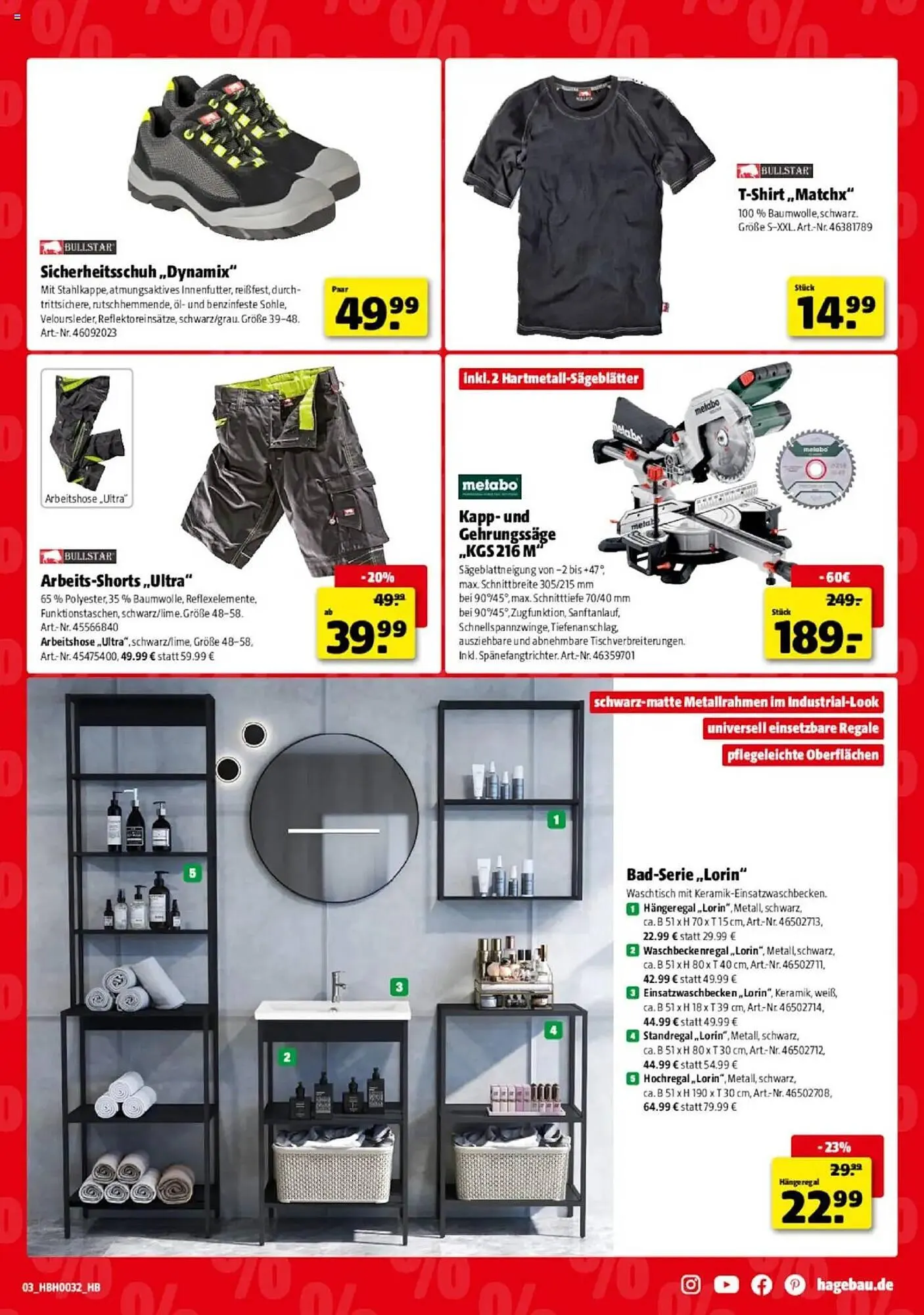 Hagebau Prospekt von 2. August bis 9. August 2025 - Prospekt seite 3