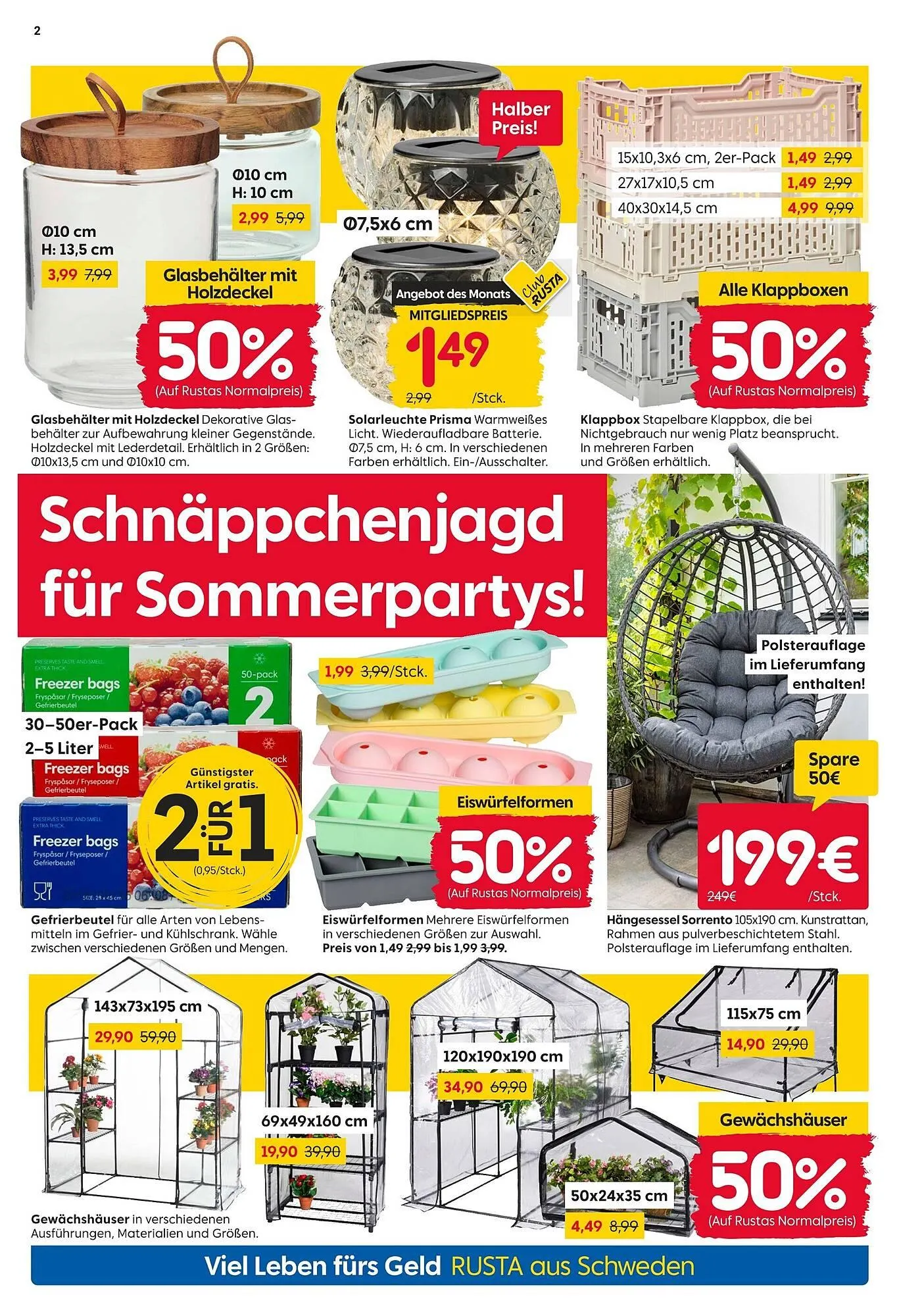 Rusta Prospekt von 17. Mai bis 23. Mai 2025 - Prospekt seite 2