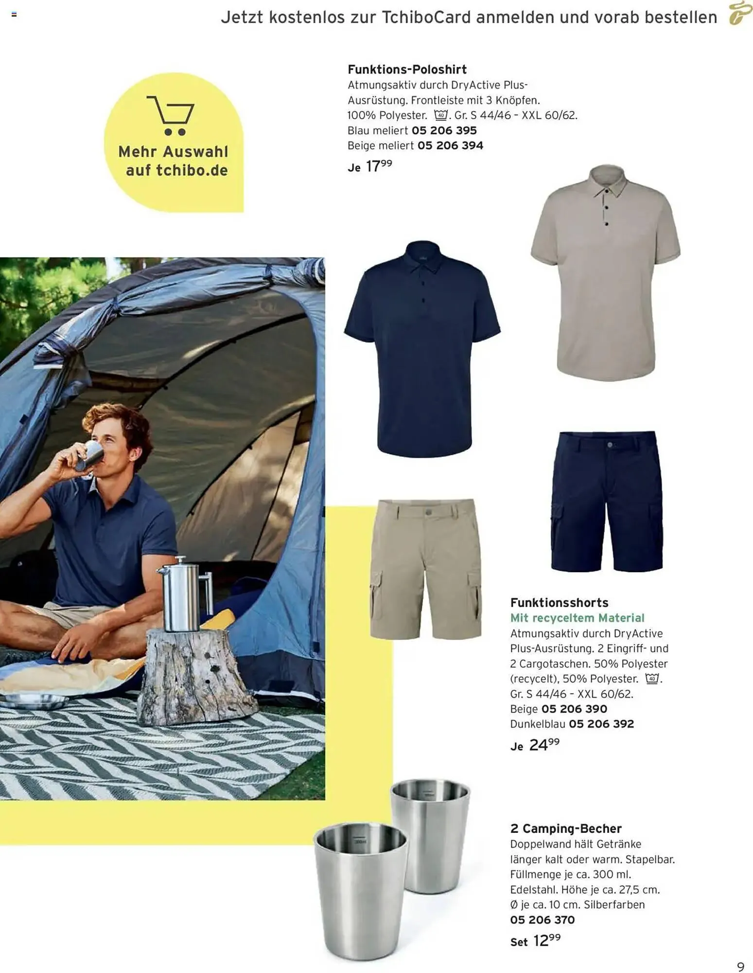 Tchibo Prospekt von 1. Mai bis 31. Mai 2025 - Prospekt seite 9