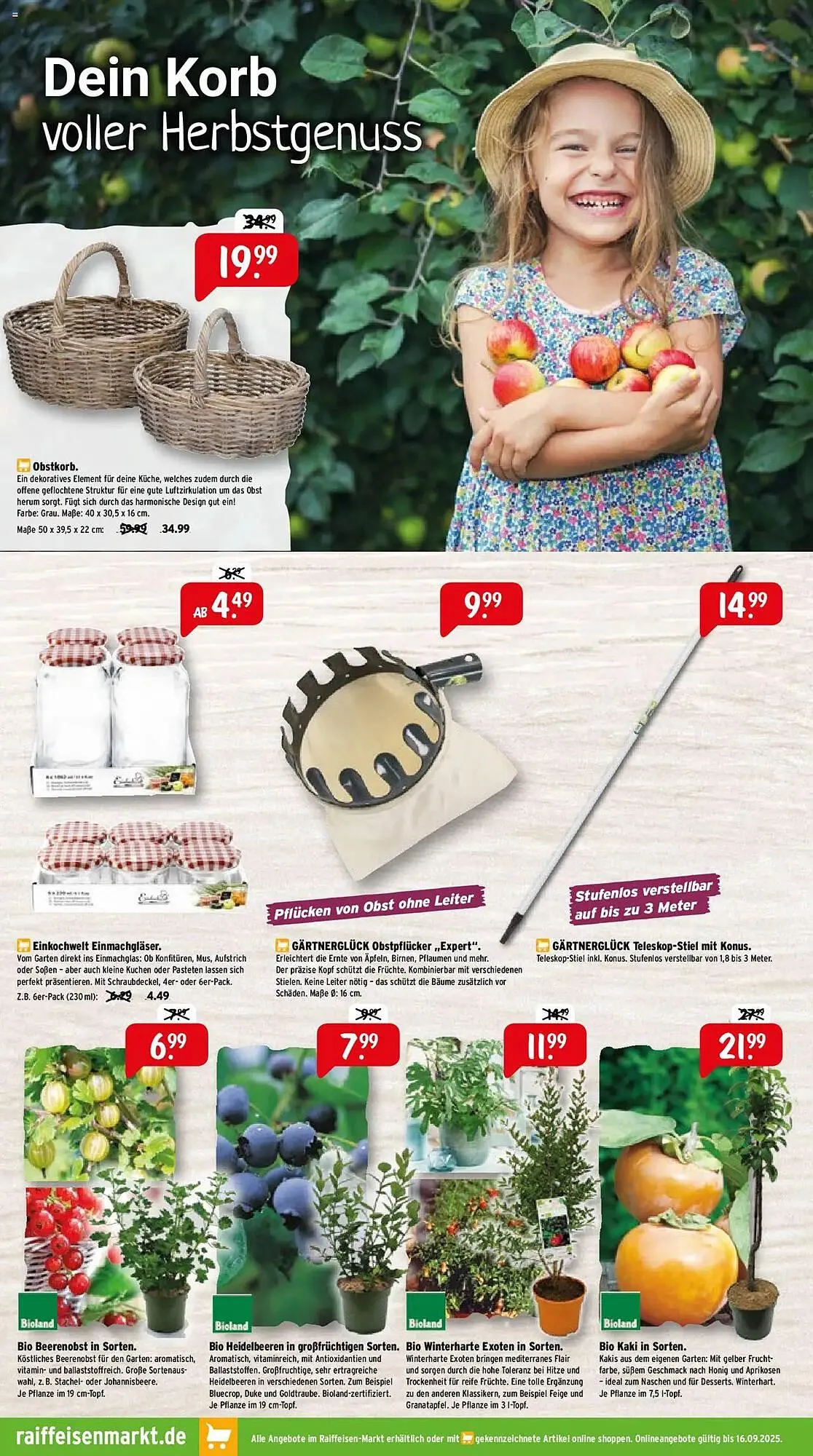 Raiffeisen Markt Prospekt von 1. September bis 30. September 2025 - Prospekt seite 2