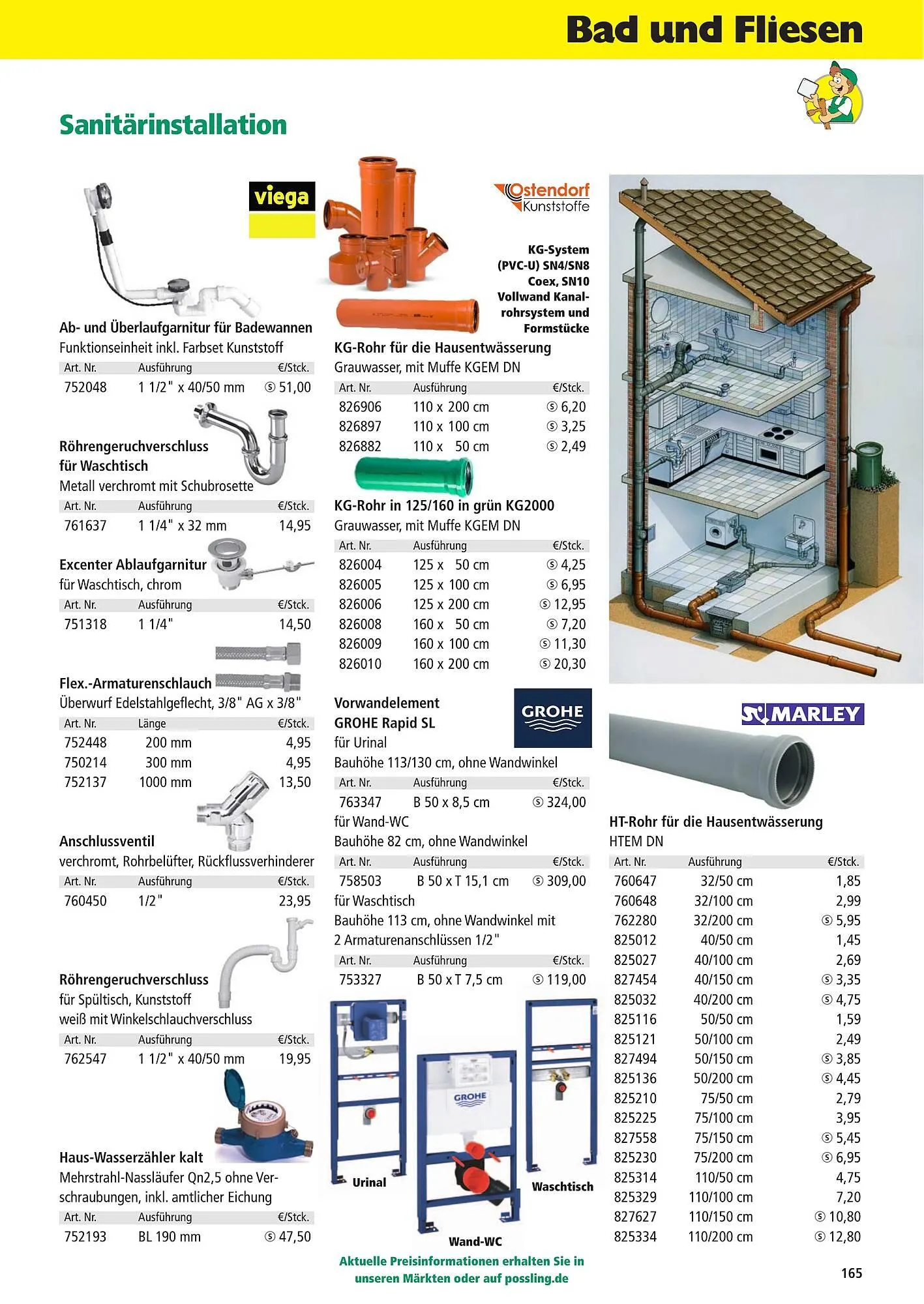 Holz Possling Prospekt von 1. April bis 31. Juli 2026 - Prospekt seite 165