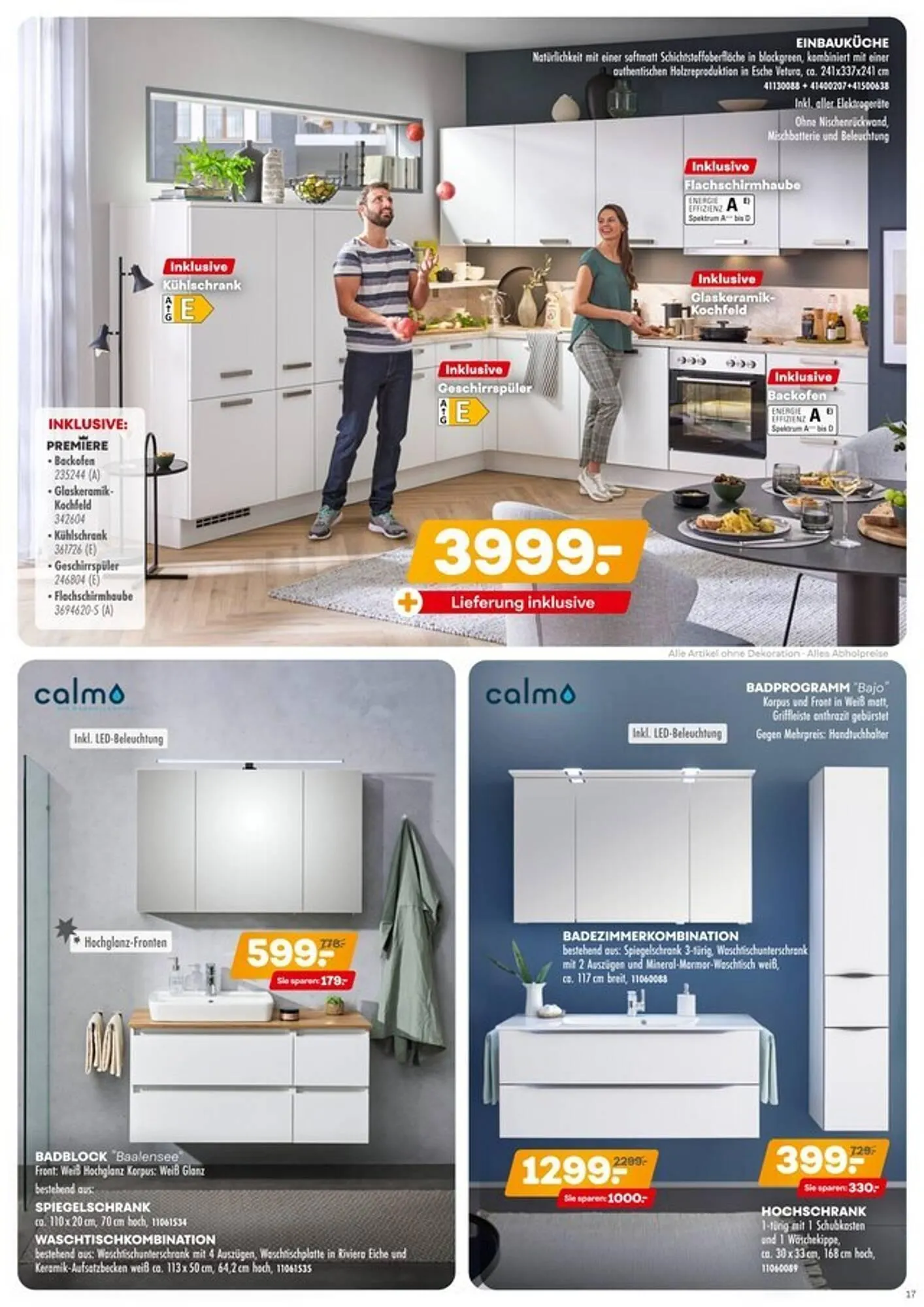 Möbel Kraft Prospekt von 5. März bis 1. April 2025 - Prospekt seite 17