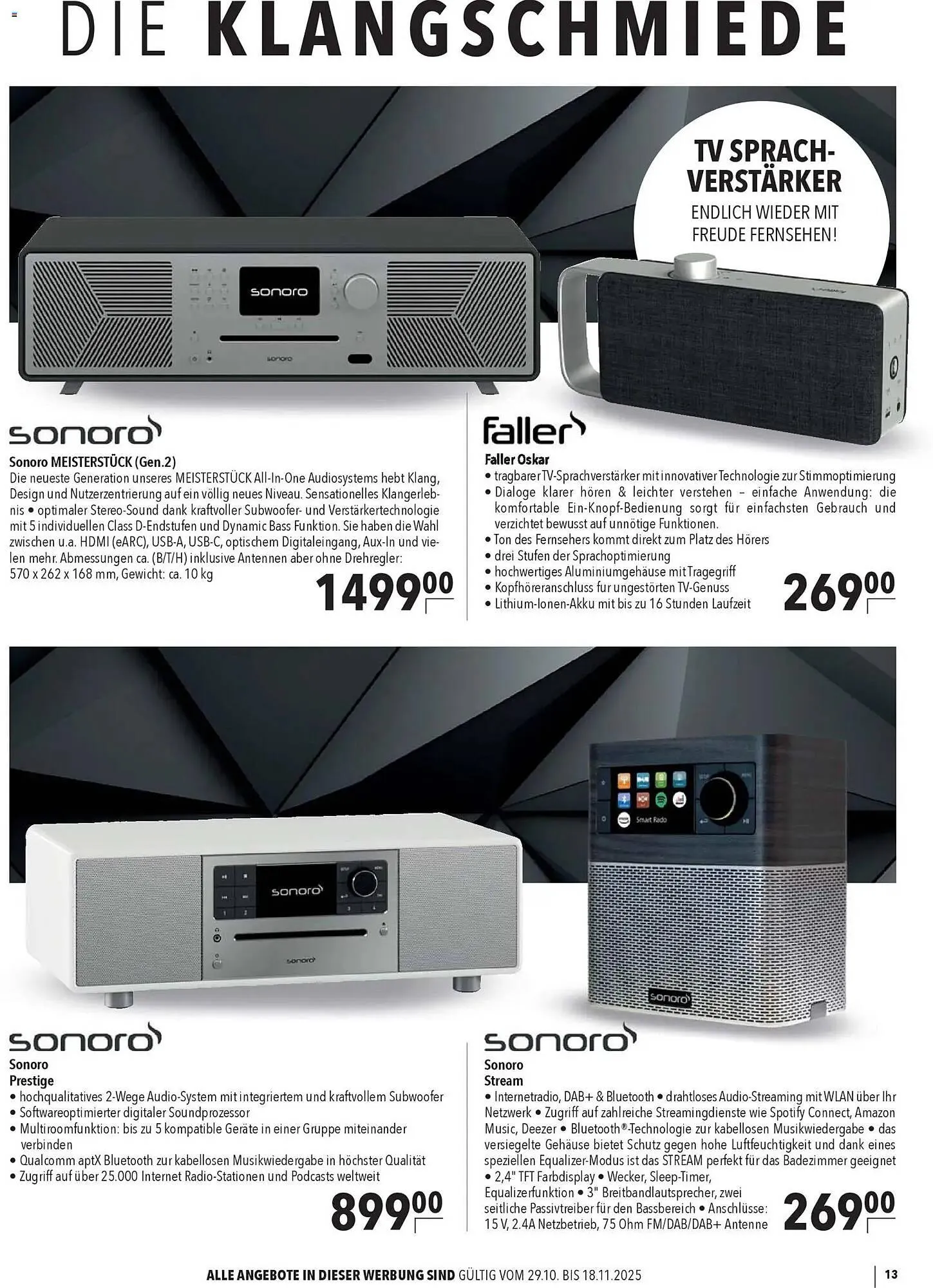 CITTI Markt Prospekt von 29. Oktober bis 18. November 2025 - Prospekt seite 13