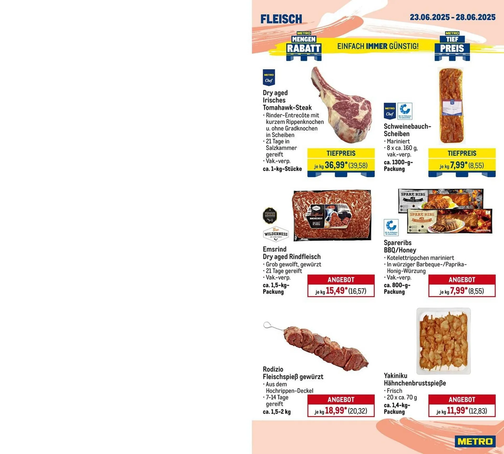 METRO Prospekt von 23. Juni bis 28. Juni 2025 - Prospekt seite 3