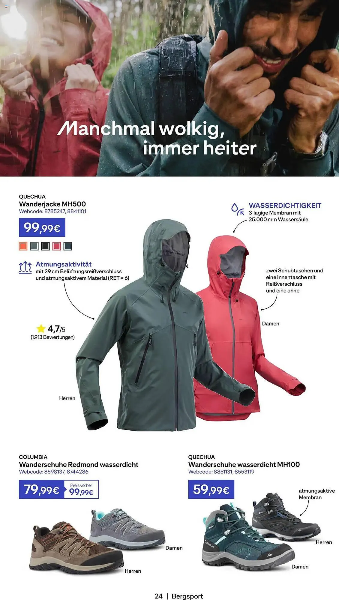 Decathlon Prospekt von 27. März bis 27. April 2025 - Prospekt seite 24