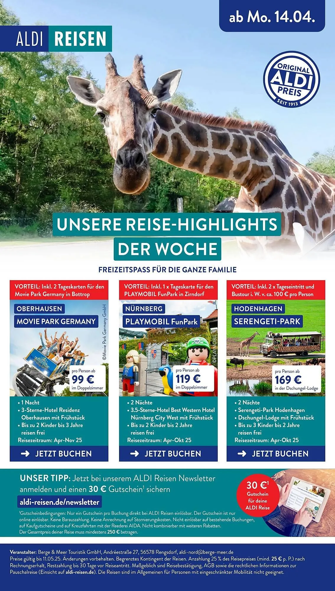 Aldi Nord Prospekt von 5. Mai bis 11. Mai 2025 - Prospekt seite 48