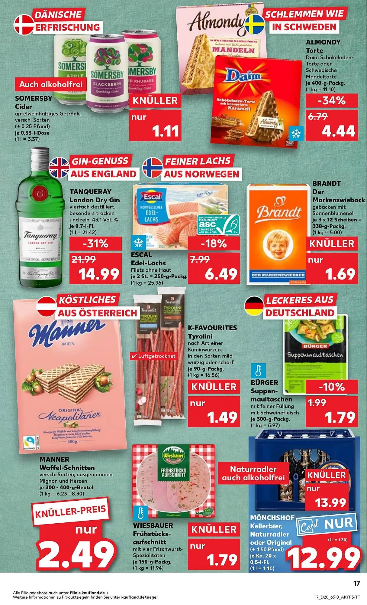 Kaufland Prospekt von 15. Mai bis 21. Mai 2025 - Prospekt seite 17