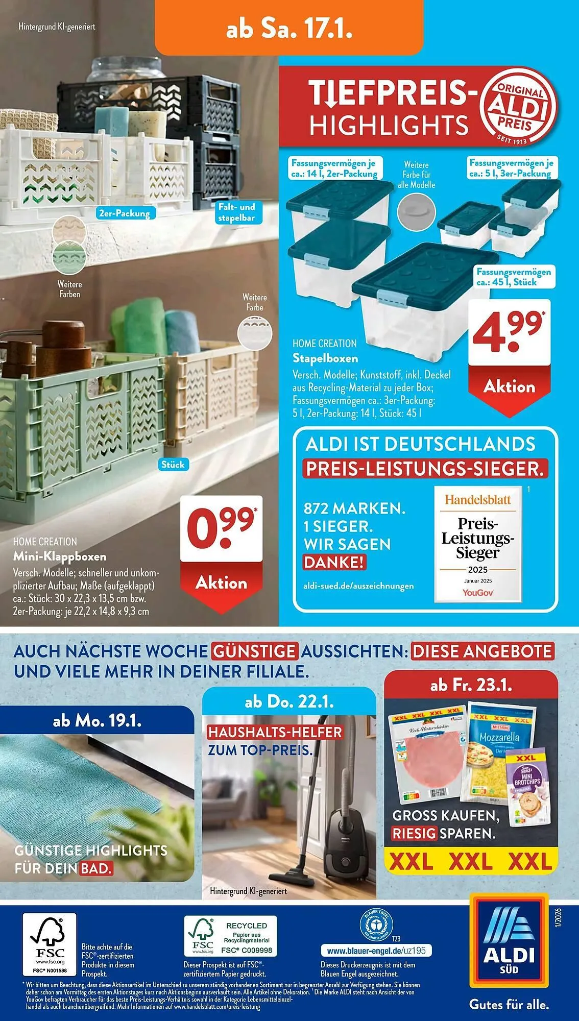 Aldi Süd Prospekt von 12. Januar bis 18. Januar 2026 - Prospekt seite 18