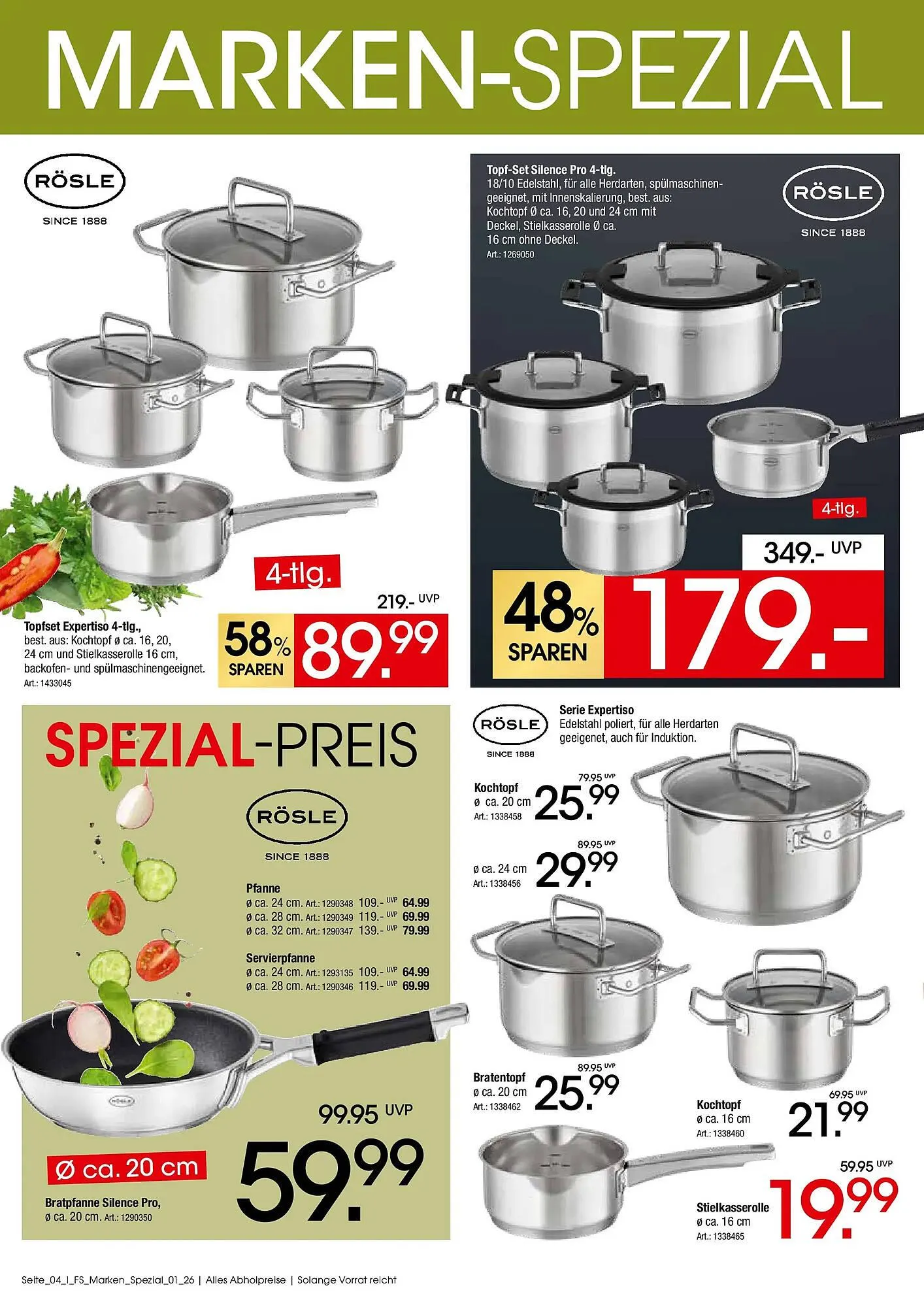 Zurbrüggen Prospekt von 16. April bis 1. Juni 2026 - Prospekt seite 4