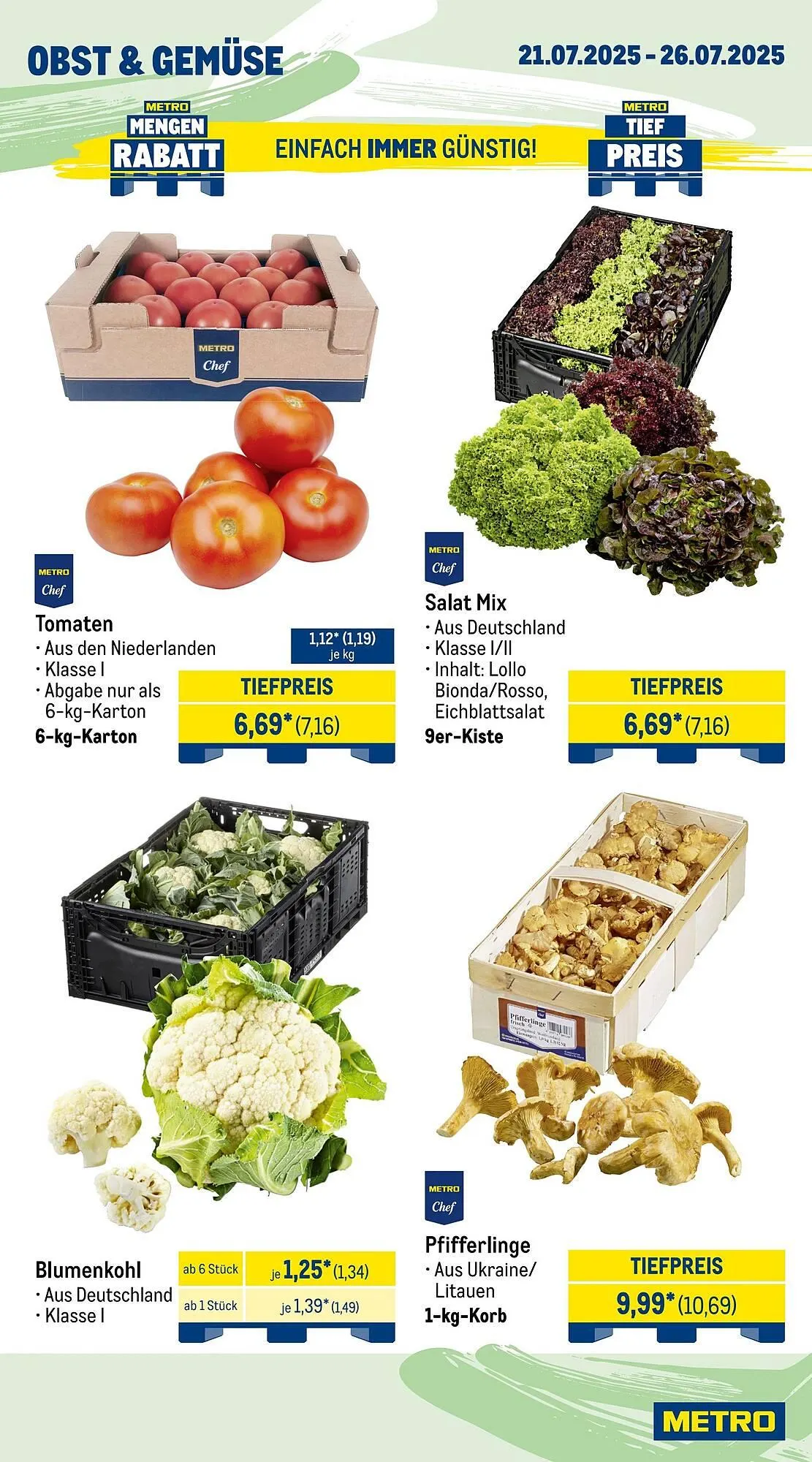 METRO Prospekt von 21. Juli bis 27. Juli 2025 - Prospekt seite 8