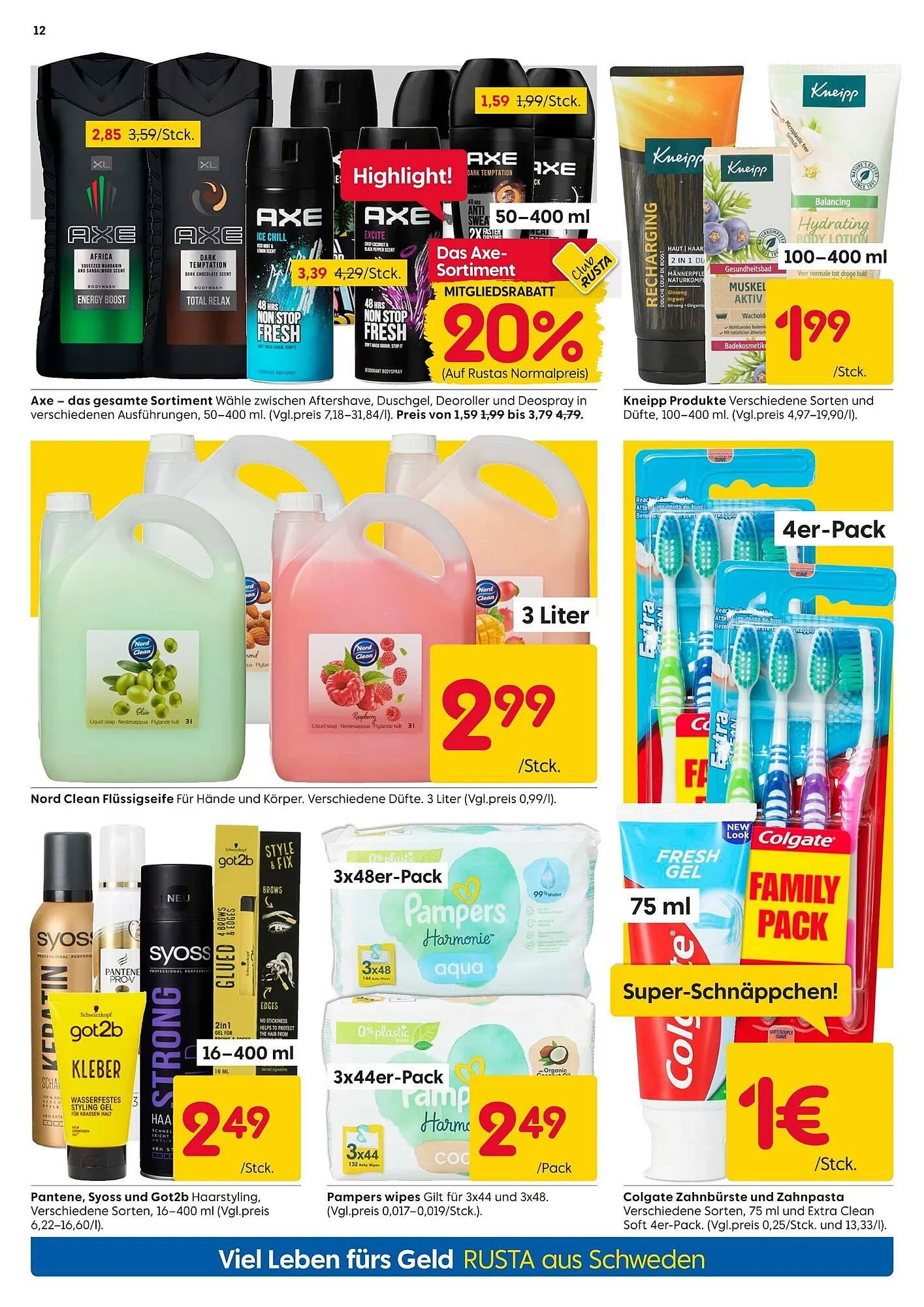 Rusta Prospekt von 31. Mai bis 6. Juni 2025 - Prospekt seite 12