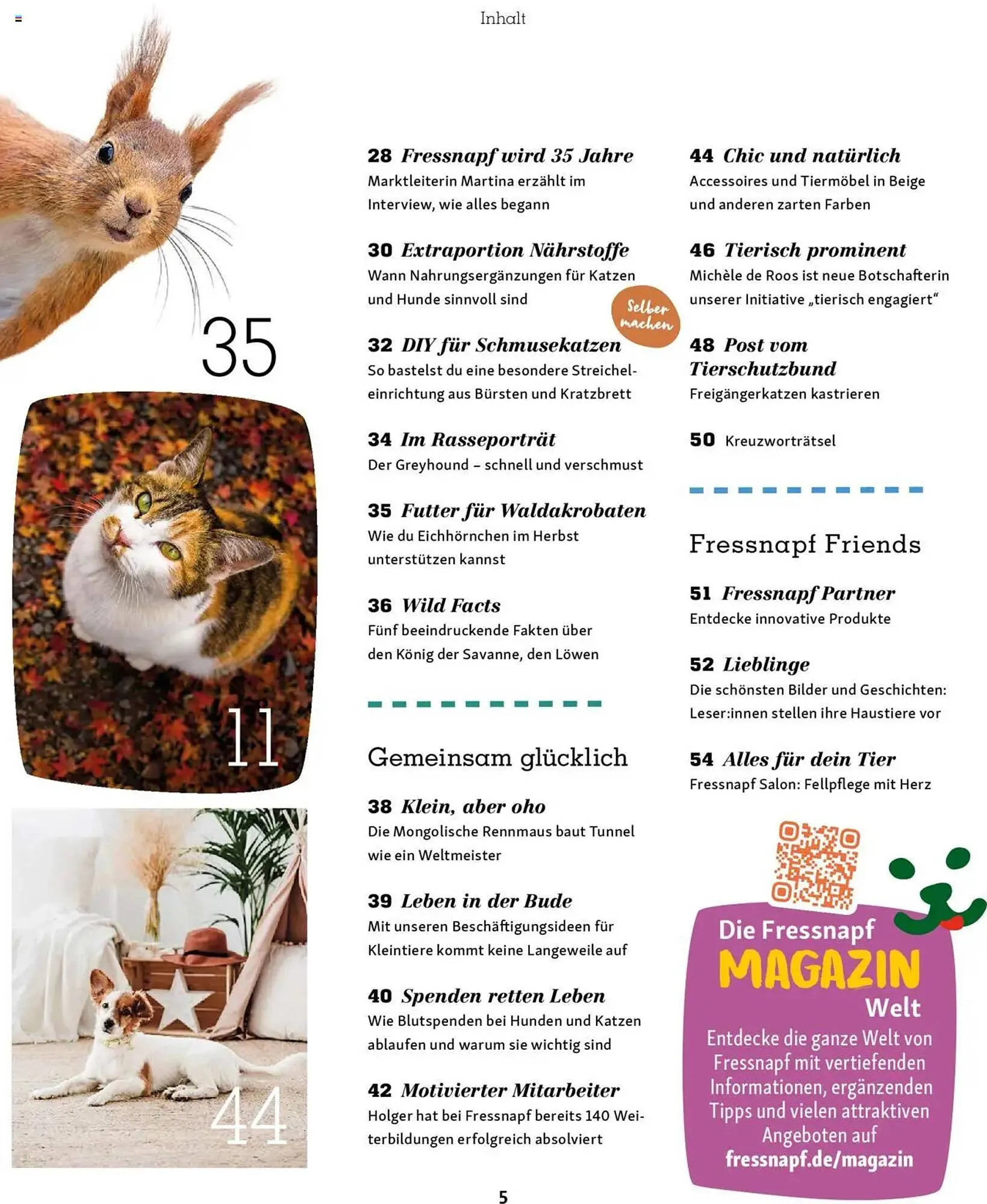 Fressnapf Magazin von 1. September bis 31. Oktober 2025 - Prospekt seite 5