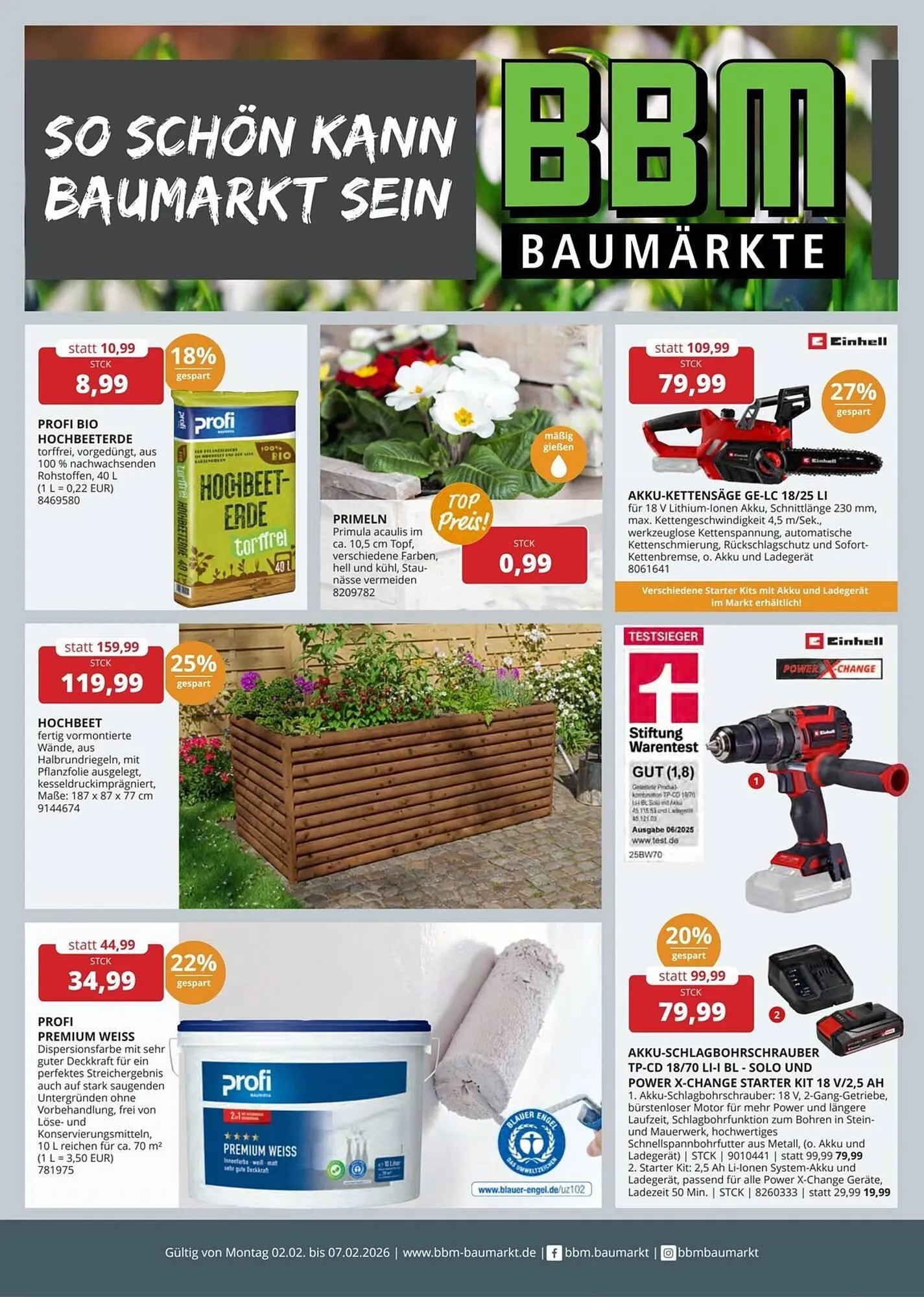 BBM Baumarkt Prospekt - 1