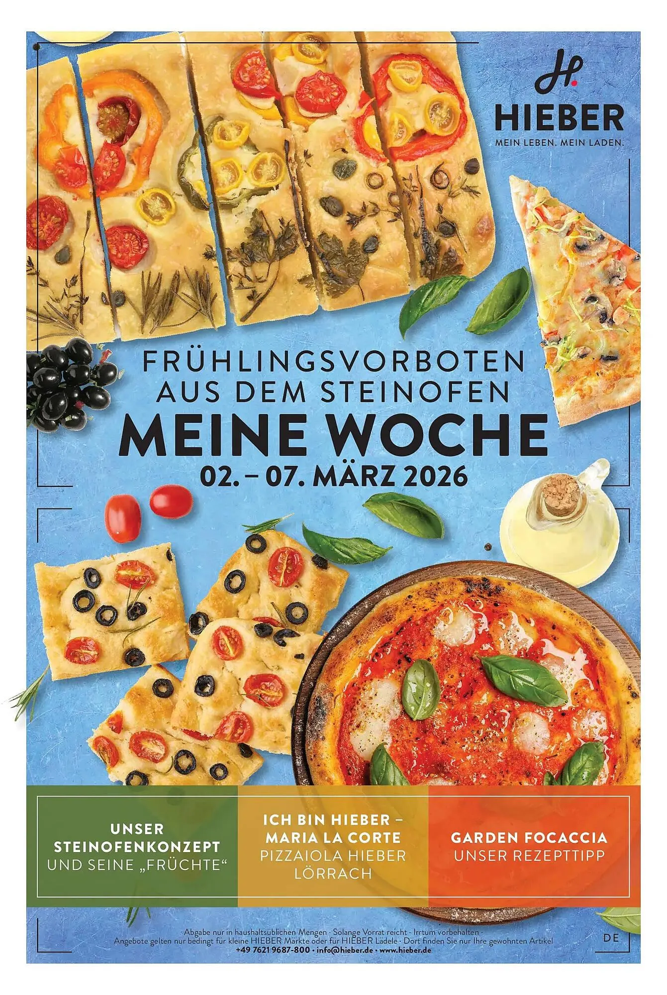 Hieber's Frische Center Prospekt von 1. März bis 7. März 2026 - Prospekt seite 1