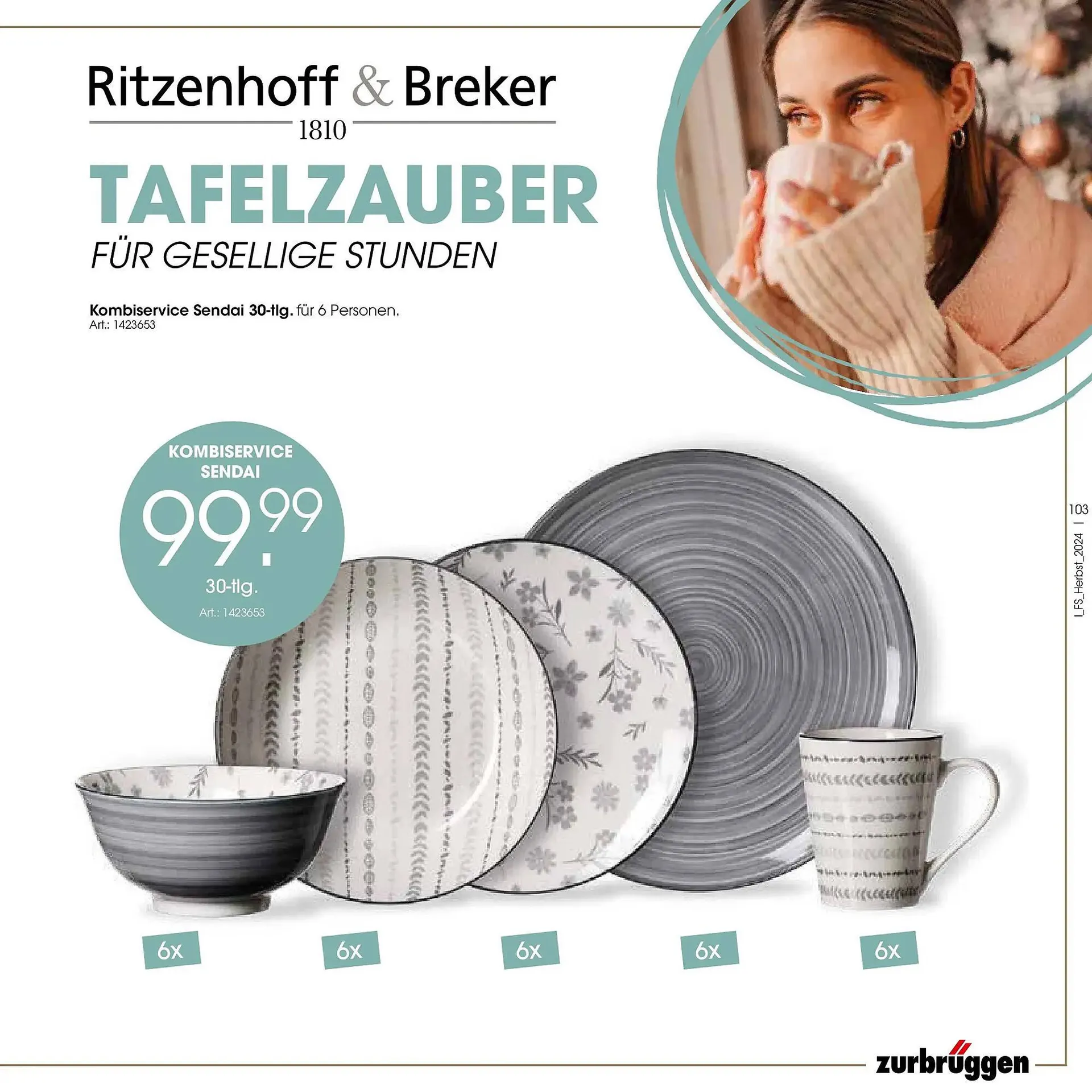 Zurbrüggen Prospekt von 19. Oktober bis 31. Januar 2026 - Prospekt seite 103