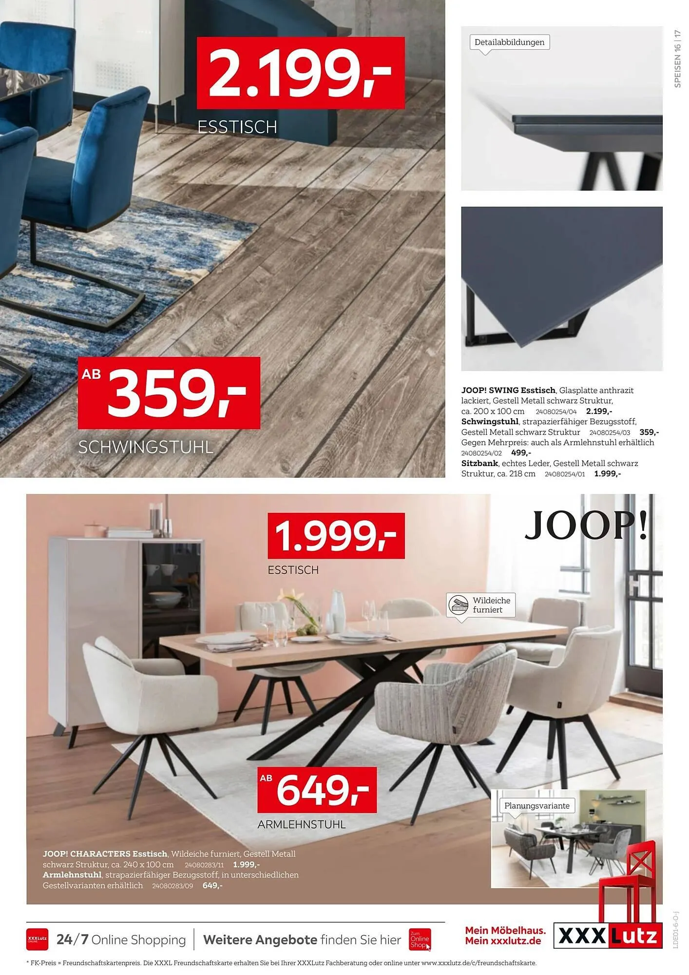 XXXLutz Prospekt von 30. März bis 13. April 2026 - Prospekt seite 17