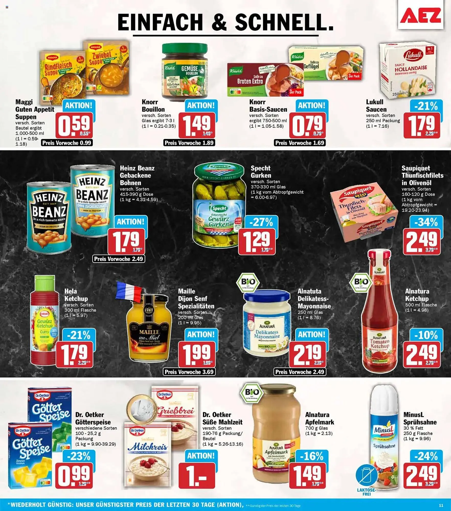 AEZ Prospekt von 4. Mai bis 9. Mai 2026 - Prospekt seite 11