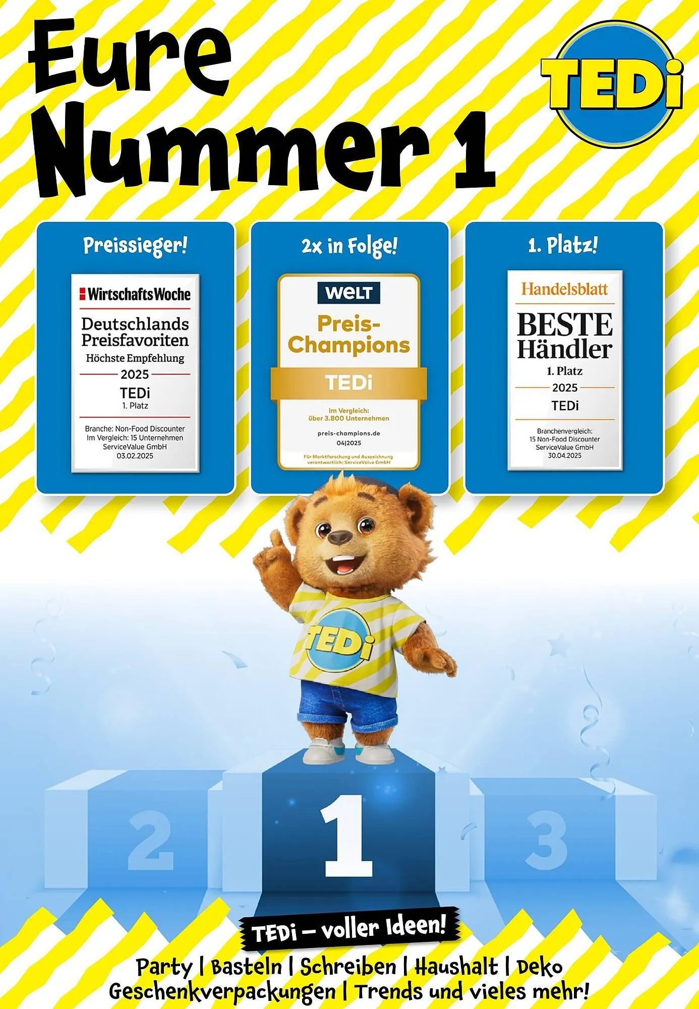 TEDi Prospekt von 1. August bis 9. August 2025 - Prospekt seite 21