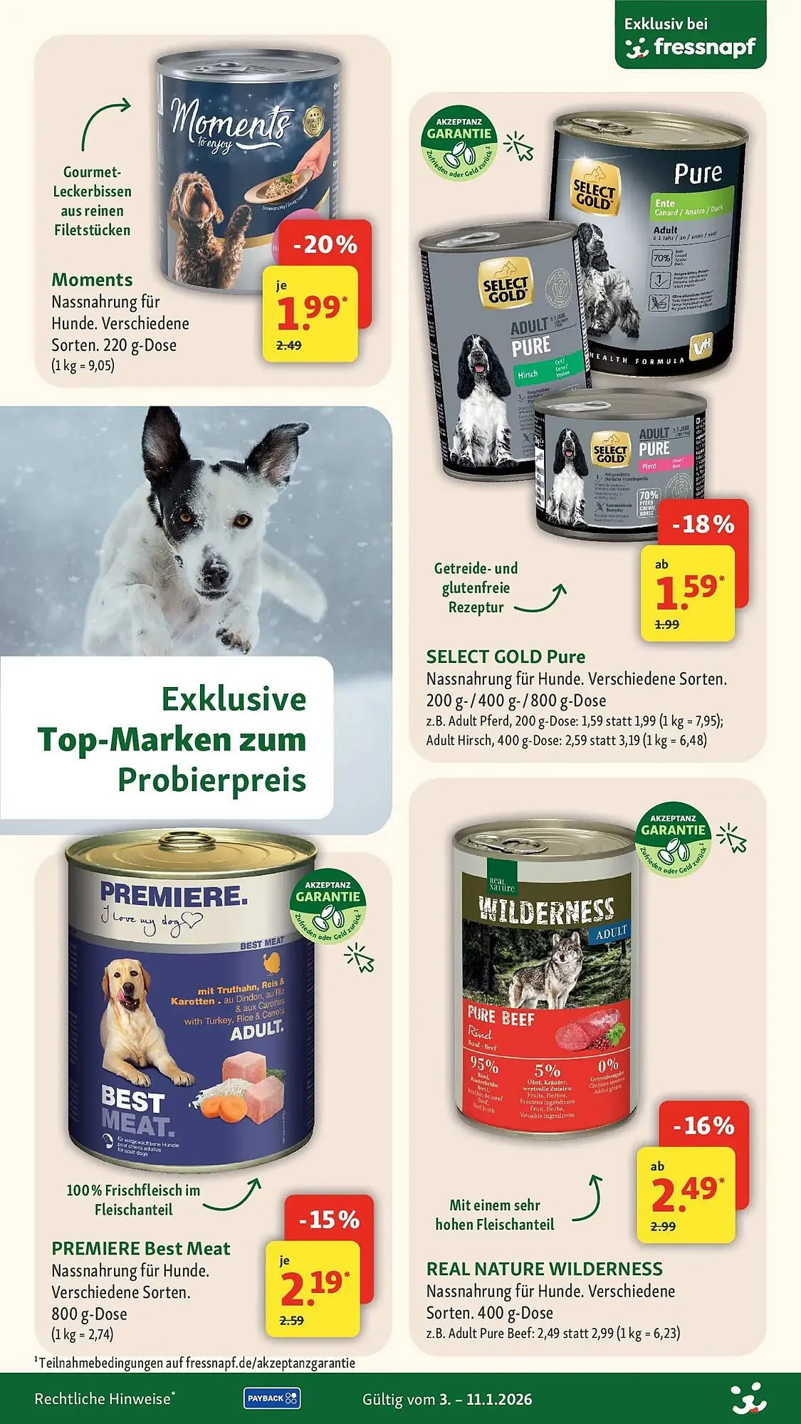 Fressnapf Prospekt von 2. Januar bis 11. Januar 2026 - Prospekt seite 16