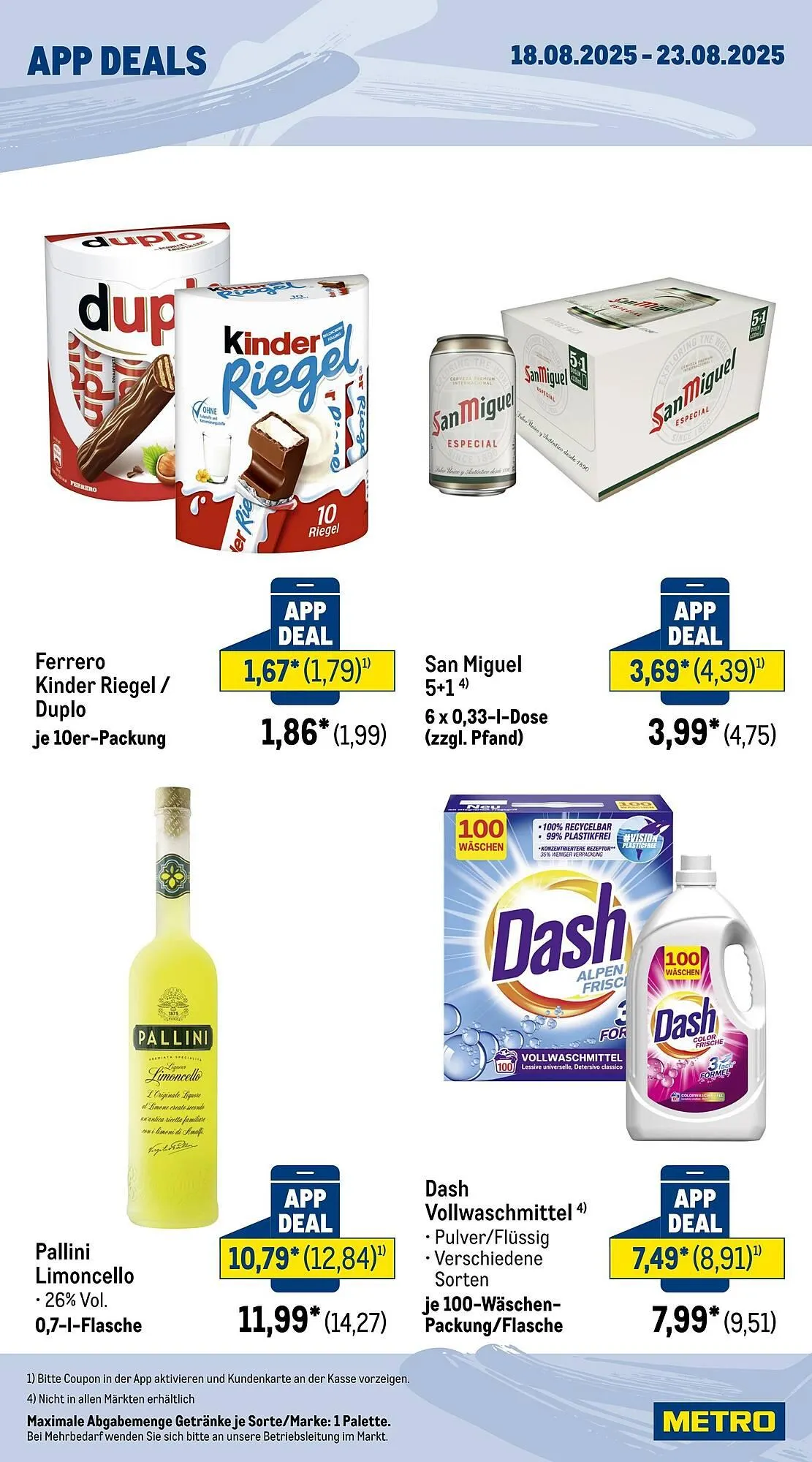 METRO Prospekt von 18. August bis 24. August 2025 - Prospekt seite 2