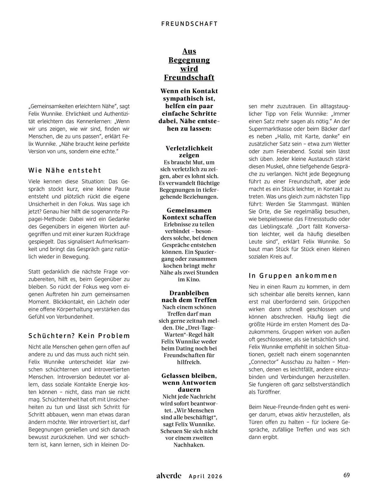 Dm drogerie Magazin von 1. April bis 30. April 2026 - Prospekt seite 69