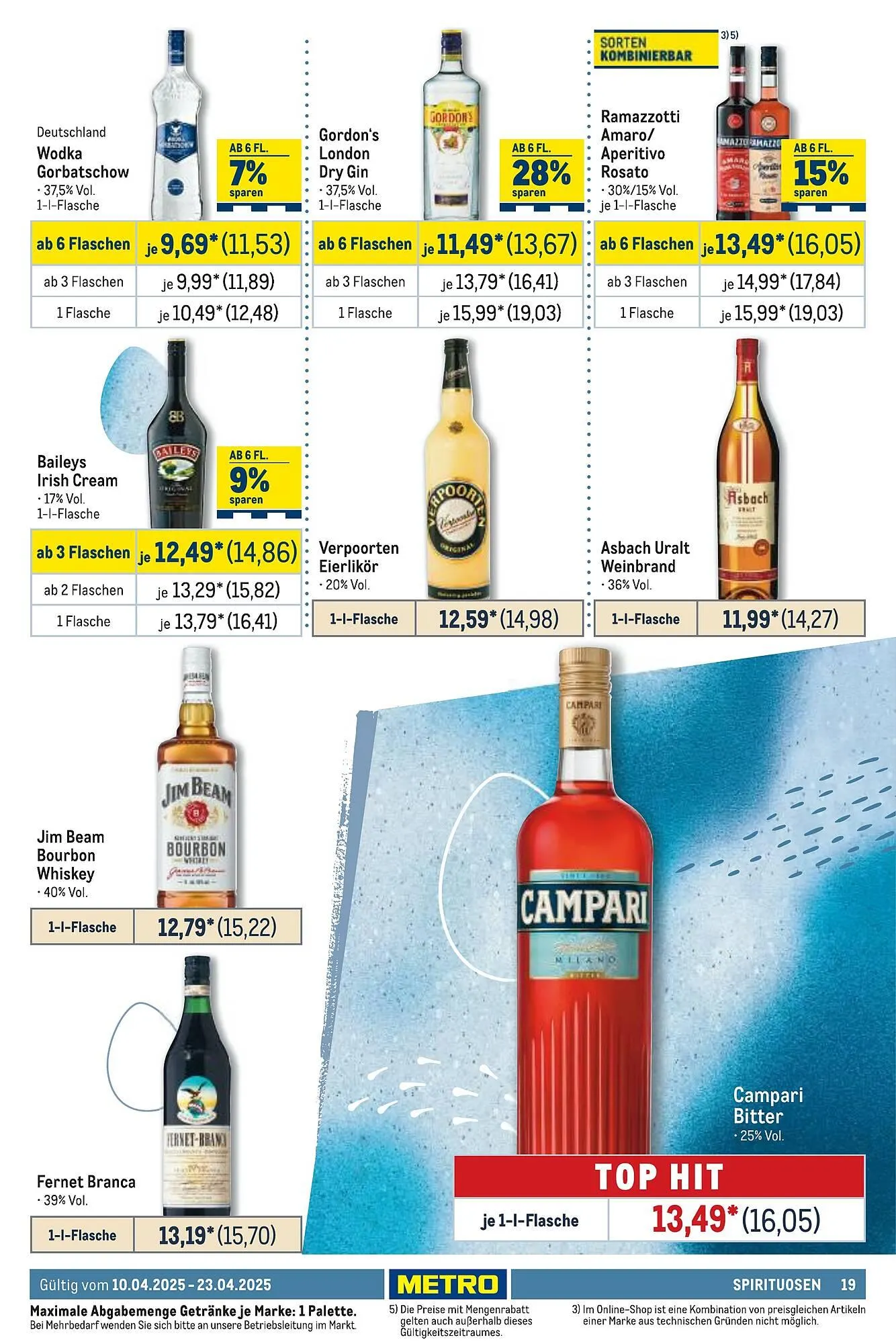 METRO Prospekt von 10. April bis 23. April 2025 - Prospekt seite 19