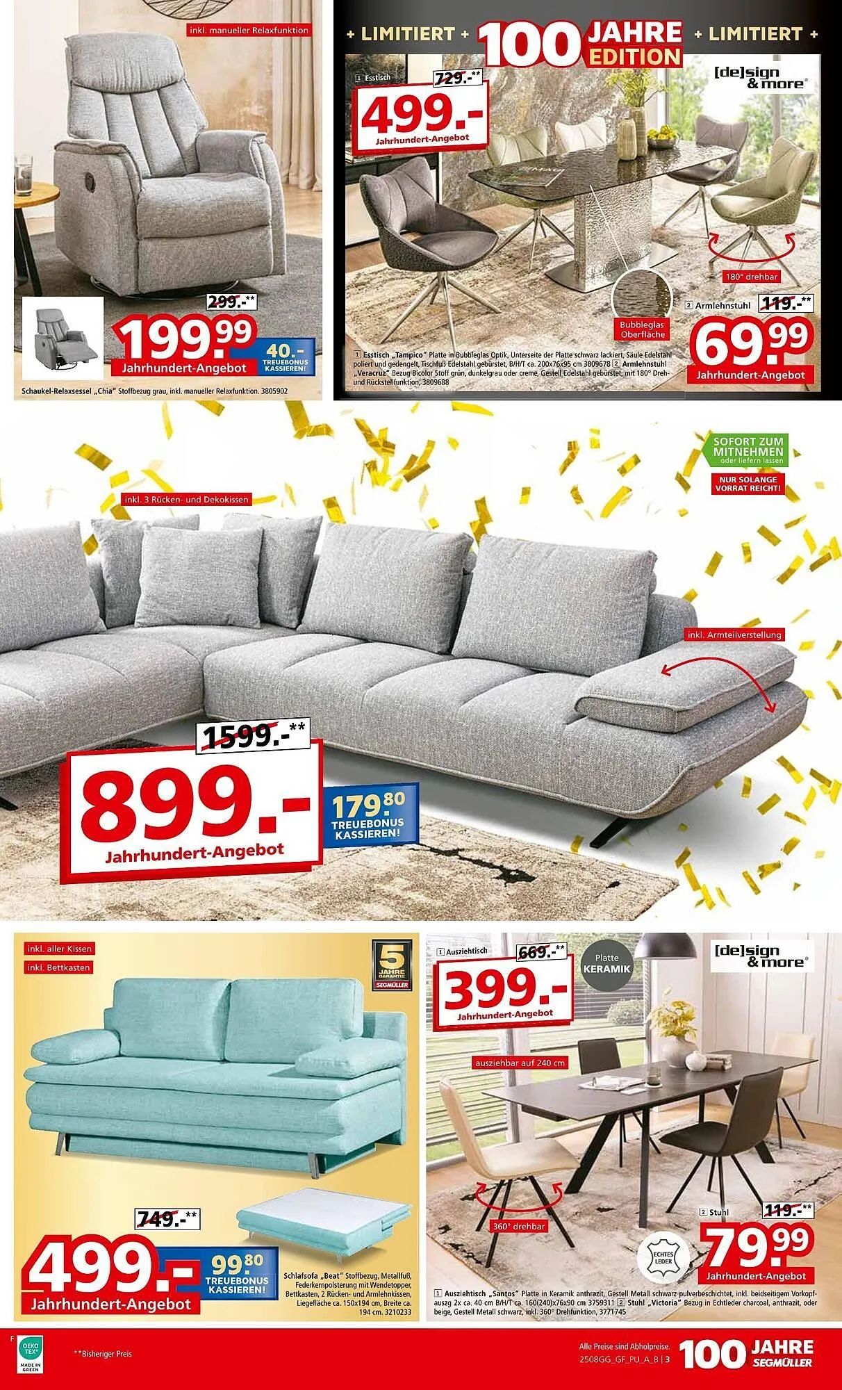 Segmüller Prospekt von 2. August bis 23. August 2025 - Prospekt seite 3