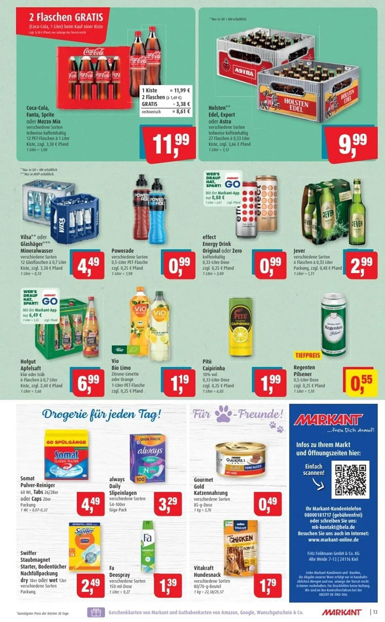Markant Prospekt von 9. Februar bis 14. Februar 2026 - Prospekt seite 13