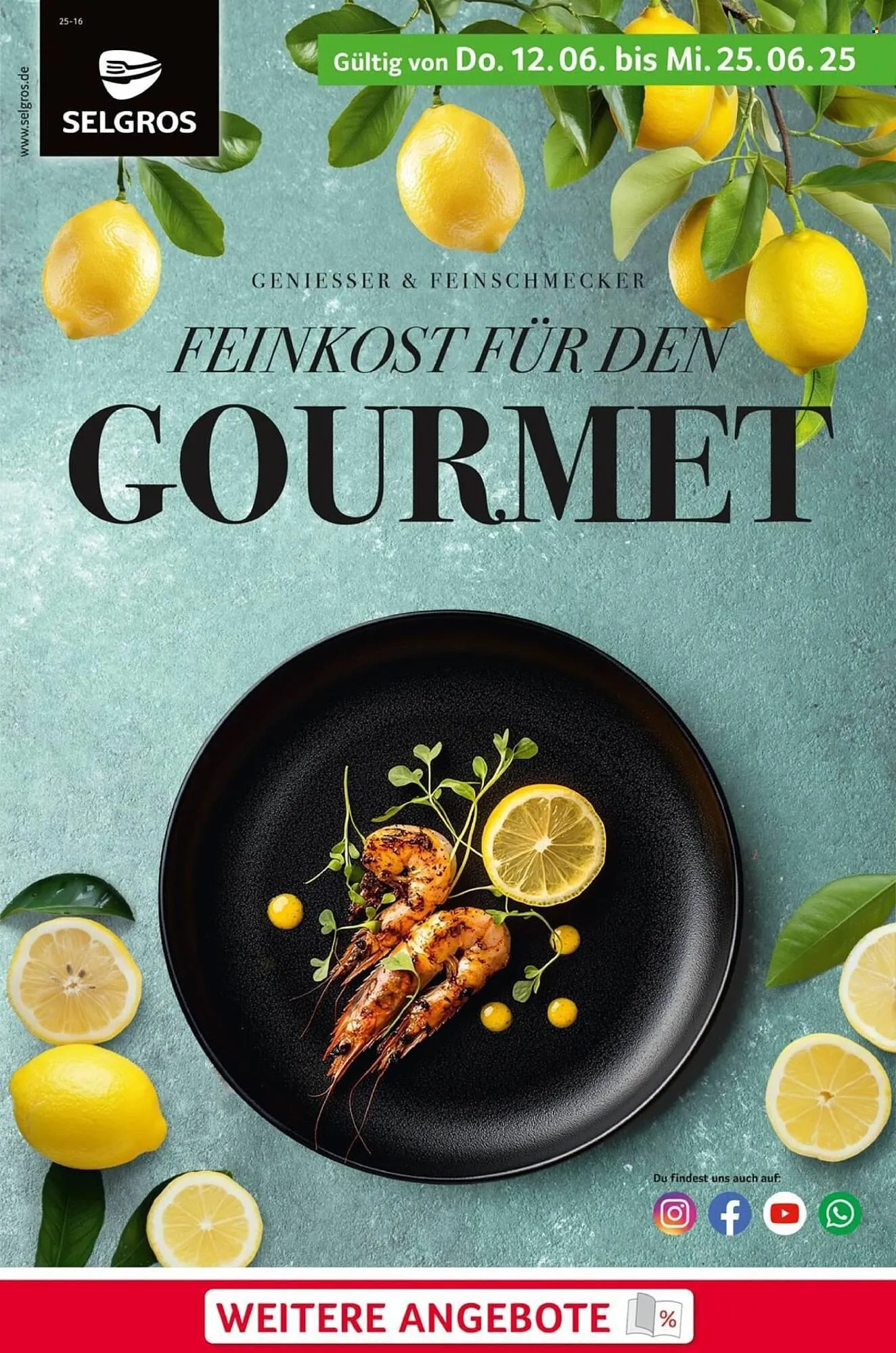 Selgros Prospekt von 12. Juni bis 25. Juni 2025 - Prospekt seite 1