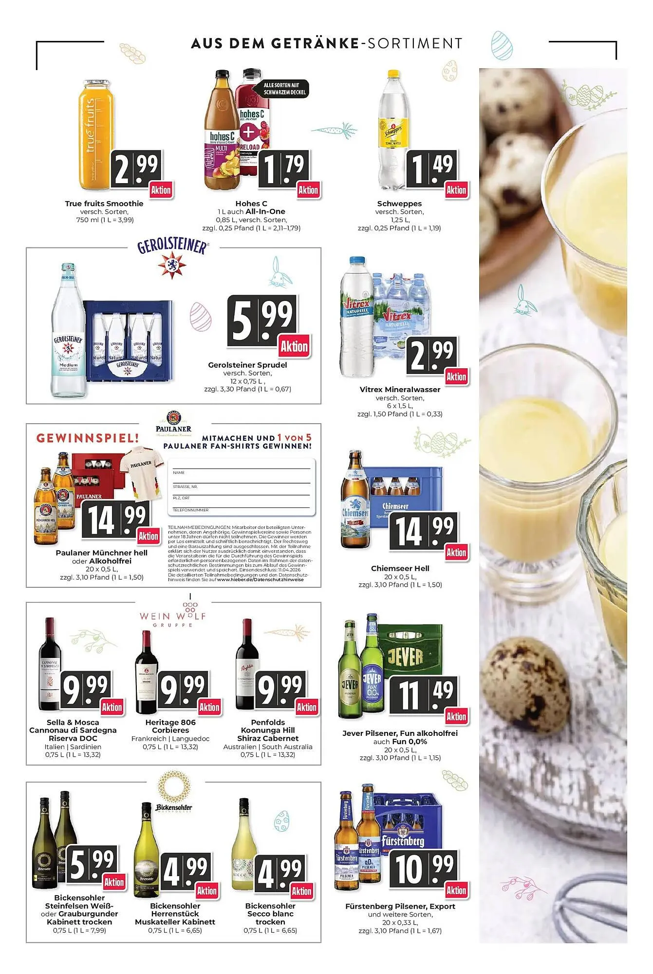 Hieber's Frische Center Prospekt von 29. März bis 4. April 2026 - Prospekt seite 14