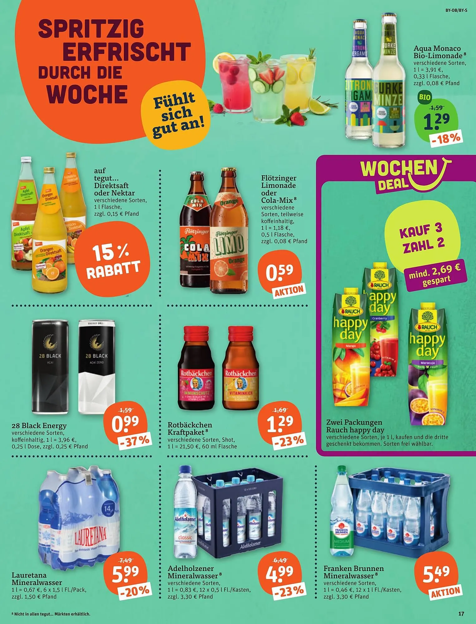 Tegut Prospekt von 13. März bis 14. März 2026 - Prospekt seite 19