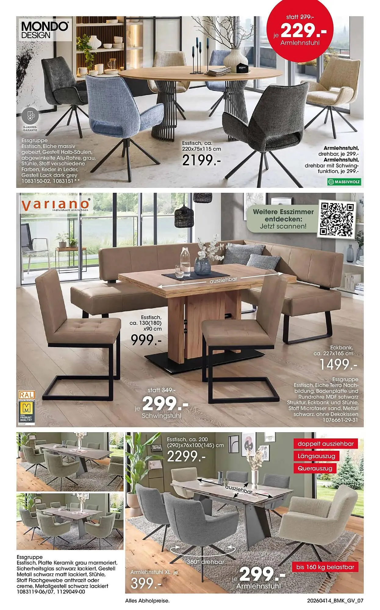 Möbel Martin Prospekt von 13. April bis 30. April 2026 - Prospekt seite 7