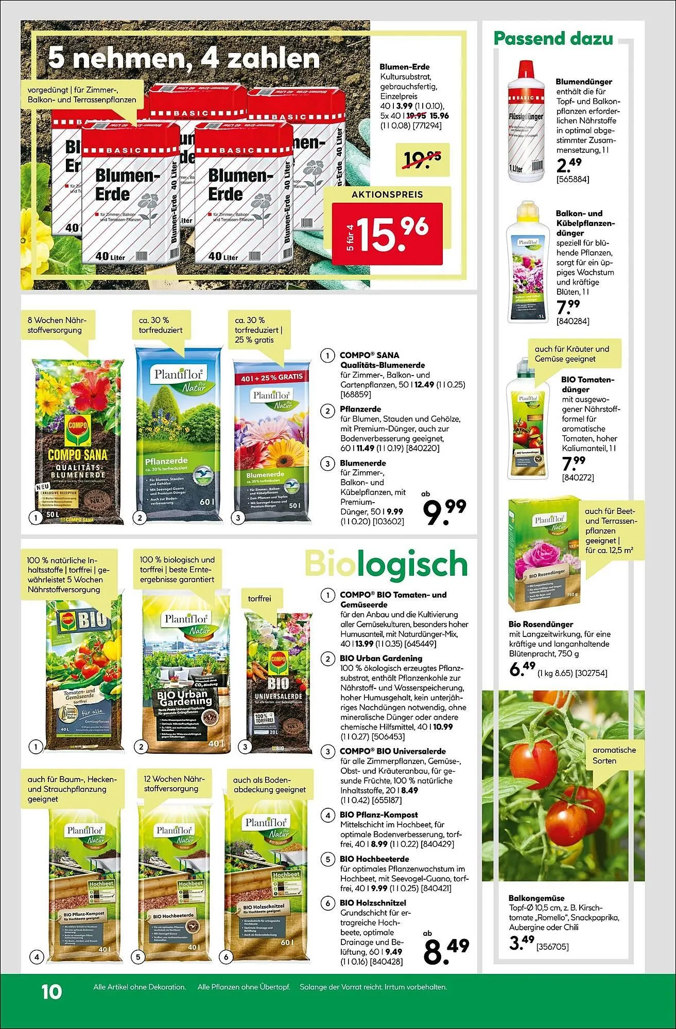 BayWa Prospekt von 2. Juni bis 8. Juni 2025 - Prospekt seite 10