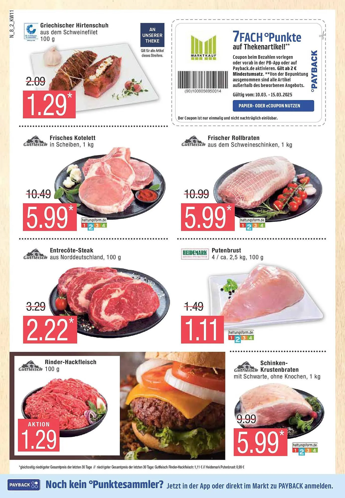 Marktkauf Prospekt von 9. März bis 15. März 2025 - Prospekt seite 8