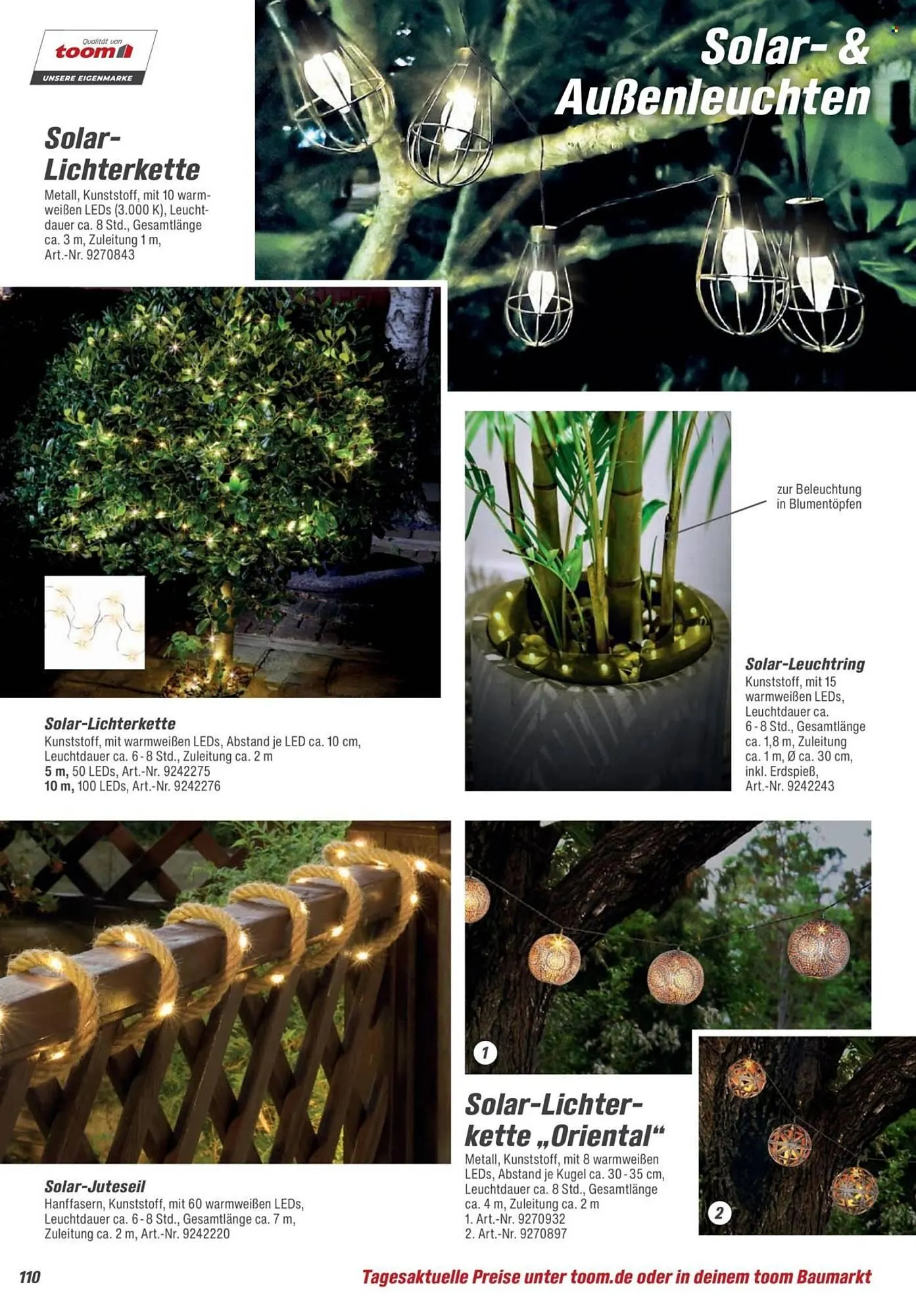 Toom Baumarkt Prospekt von 14. Februar bis 30. April 2026 - Prospekt seite 110