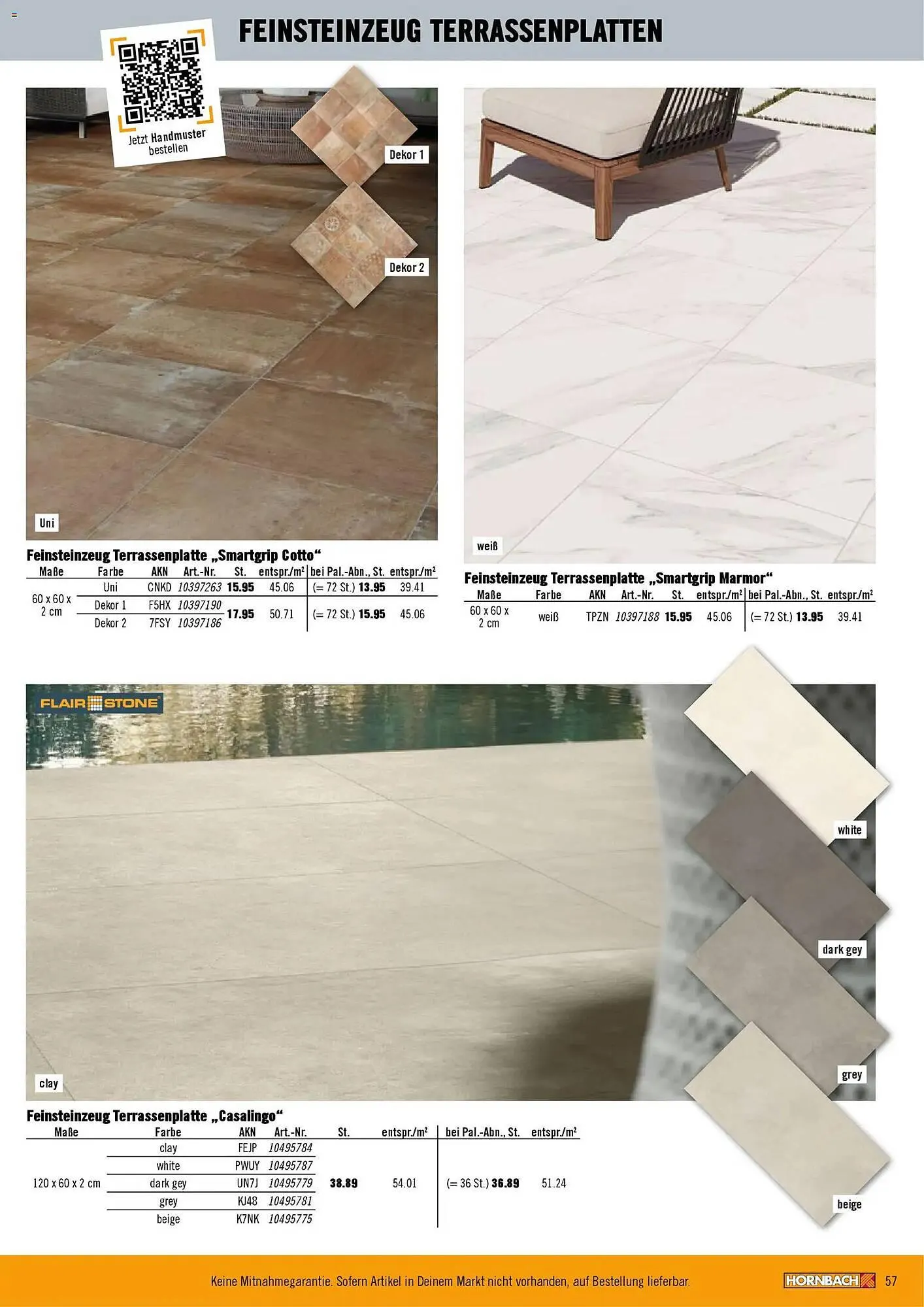 Hornbach Prospekt von 12. Februar bis 31. Dezember 2026 - Prospekt seite 57