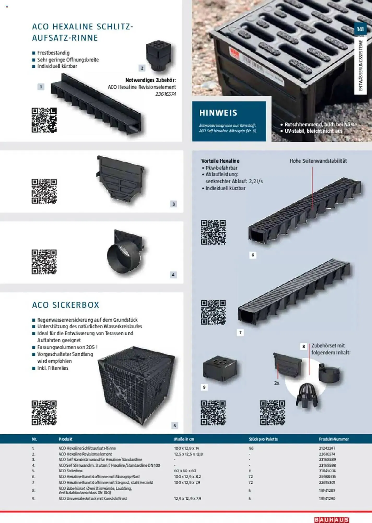 Bauhaus Prospekt von 10. März bis 30. Juni 2025 - Prospekt seite 141